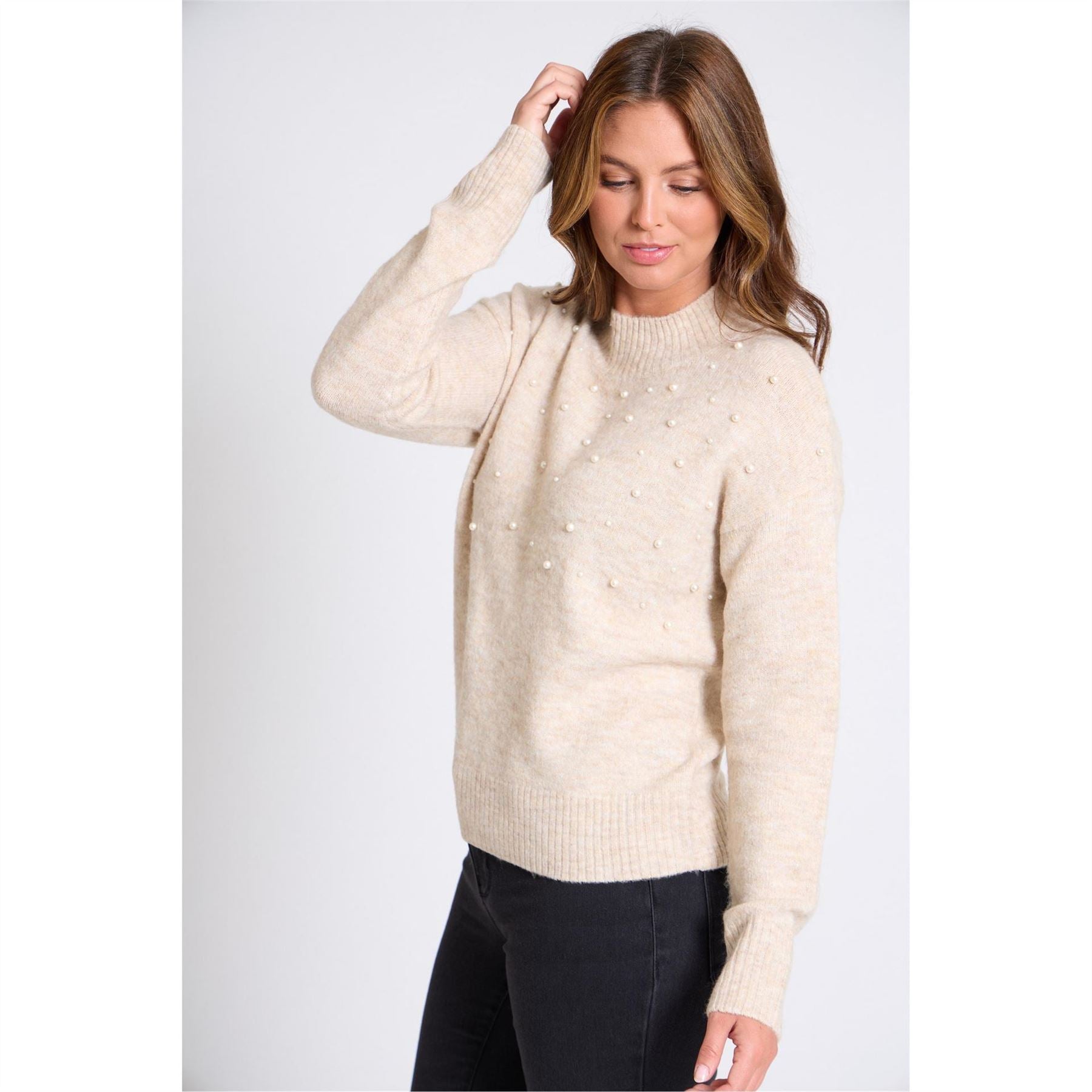 Be You Crew Neck Long Sleeve Regular Fit Sweater