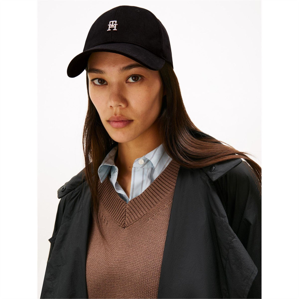 Tommy Hilfiger Structured 6 Panel Adjustable Baseball Cap