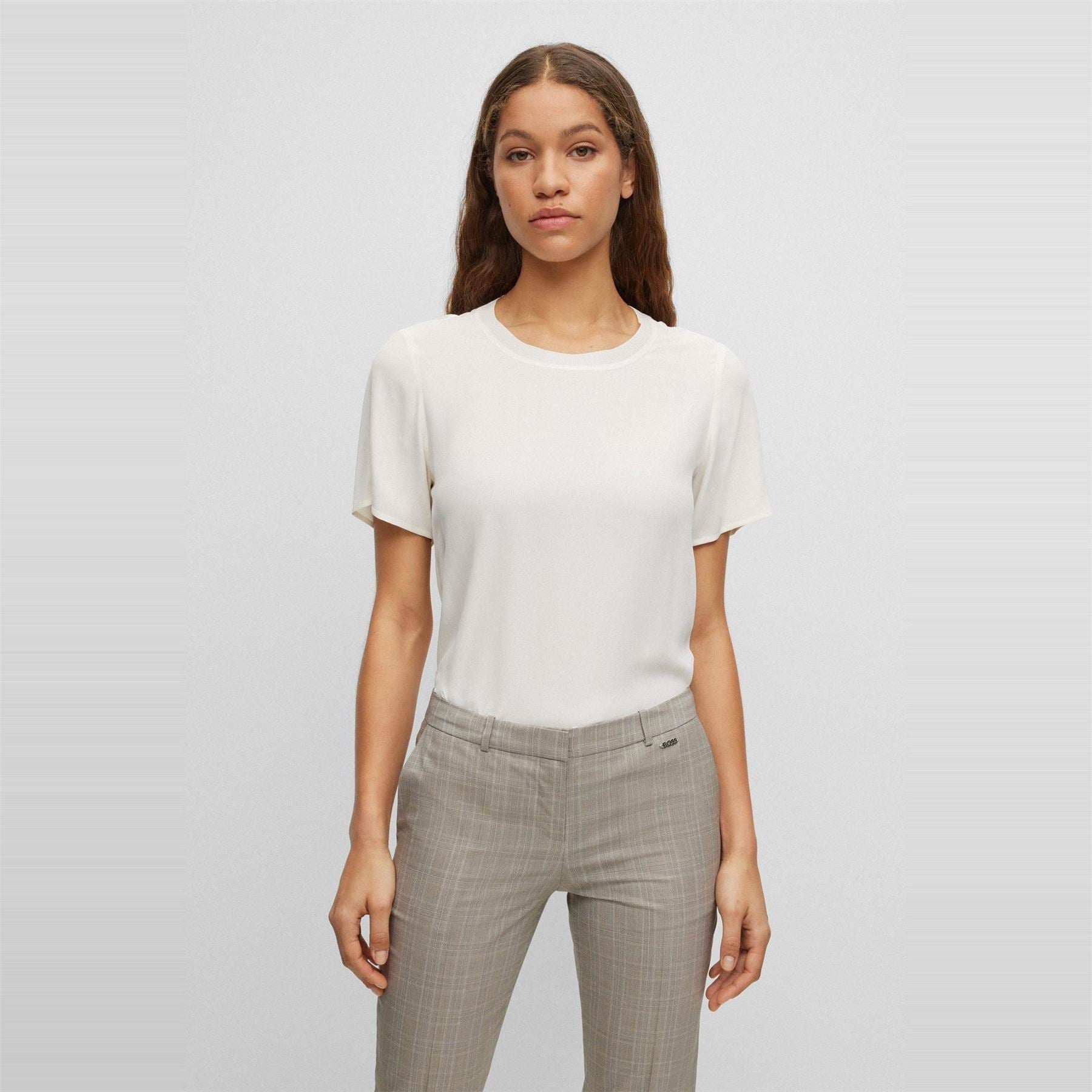 Boss Ilyeana Crew Neck Regular Fit T-Shirt
