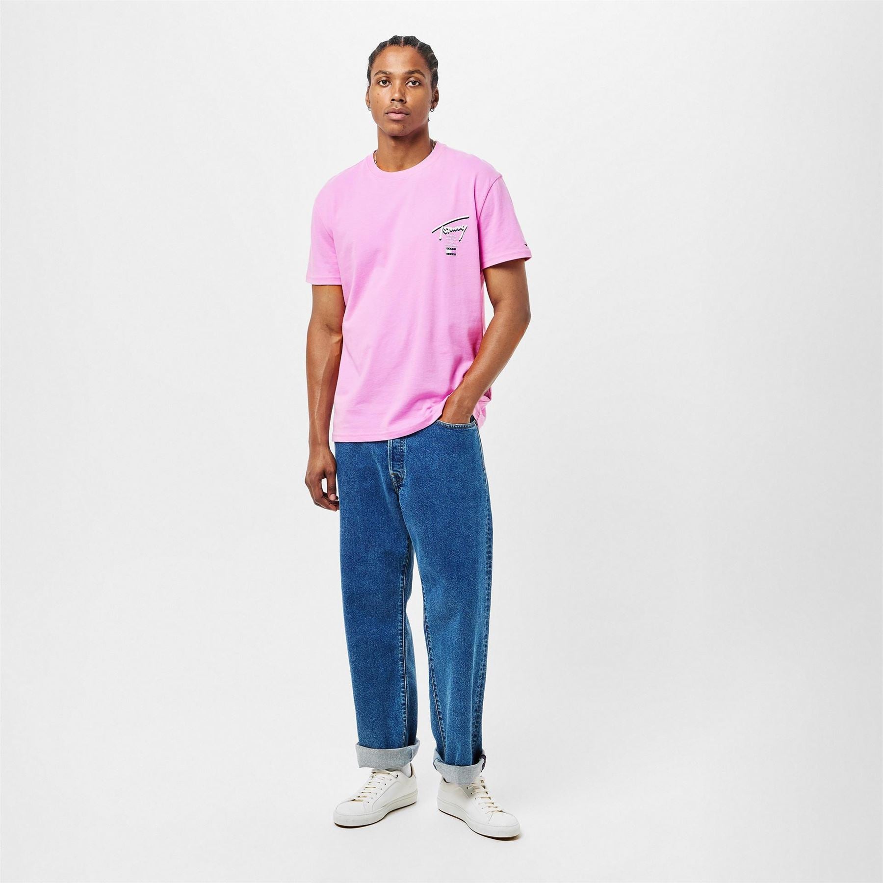 Tommy Jeans Flag Logo T-Shirt