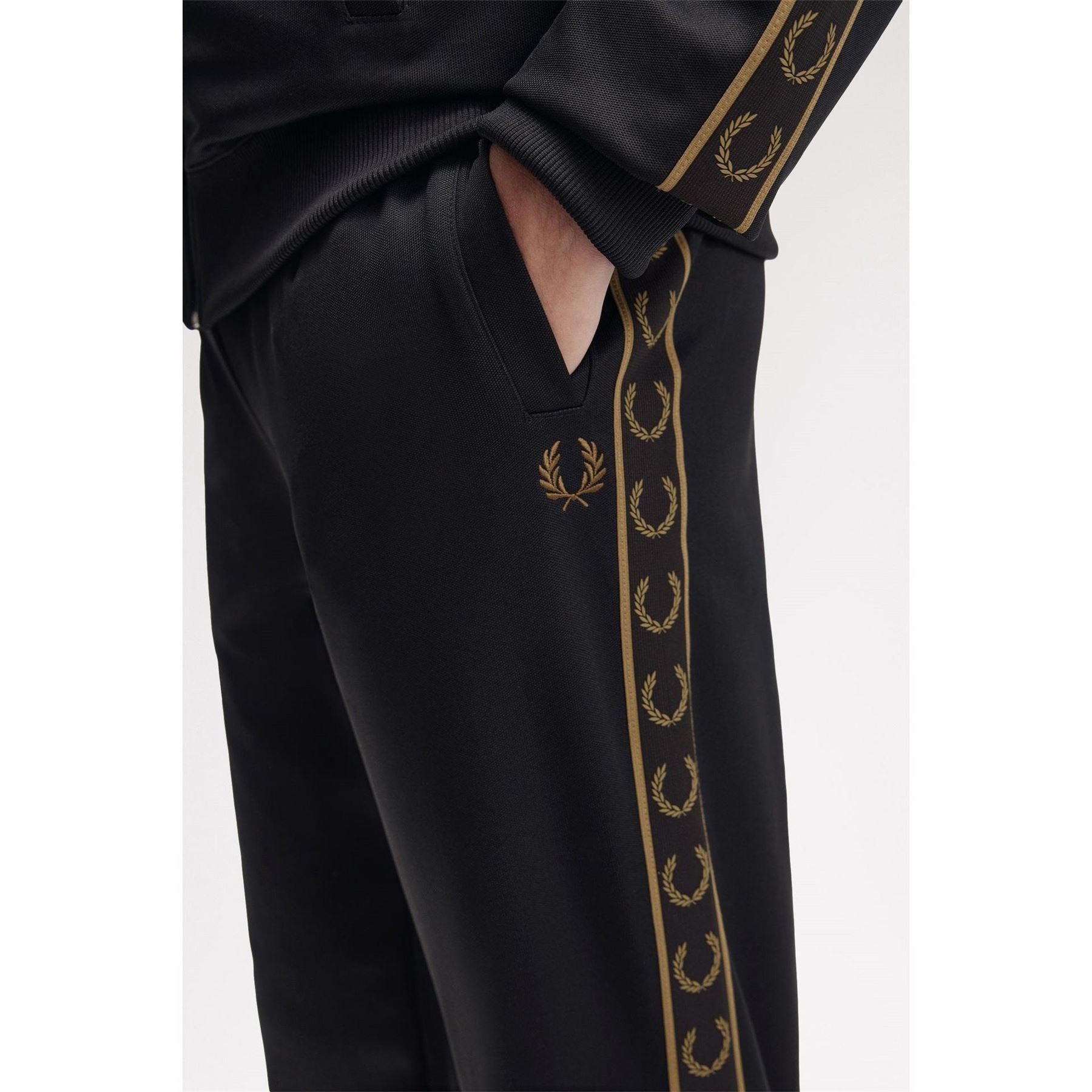Fred Perry Taped Poly Tracksuits