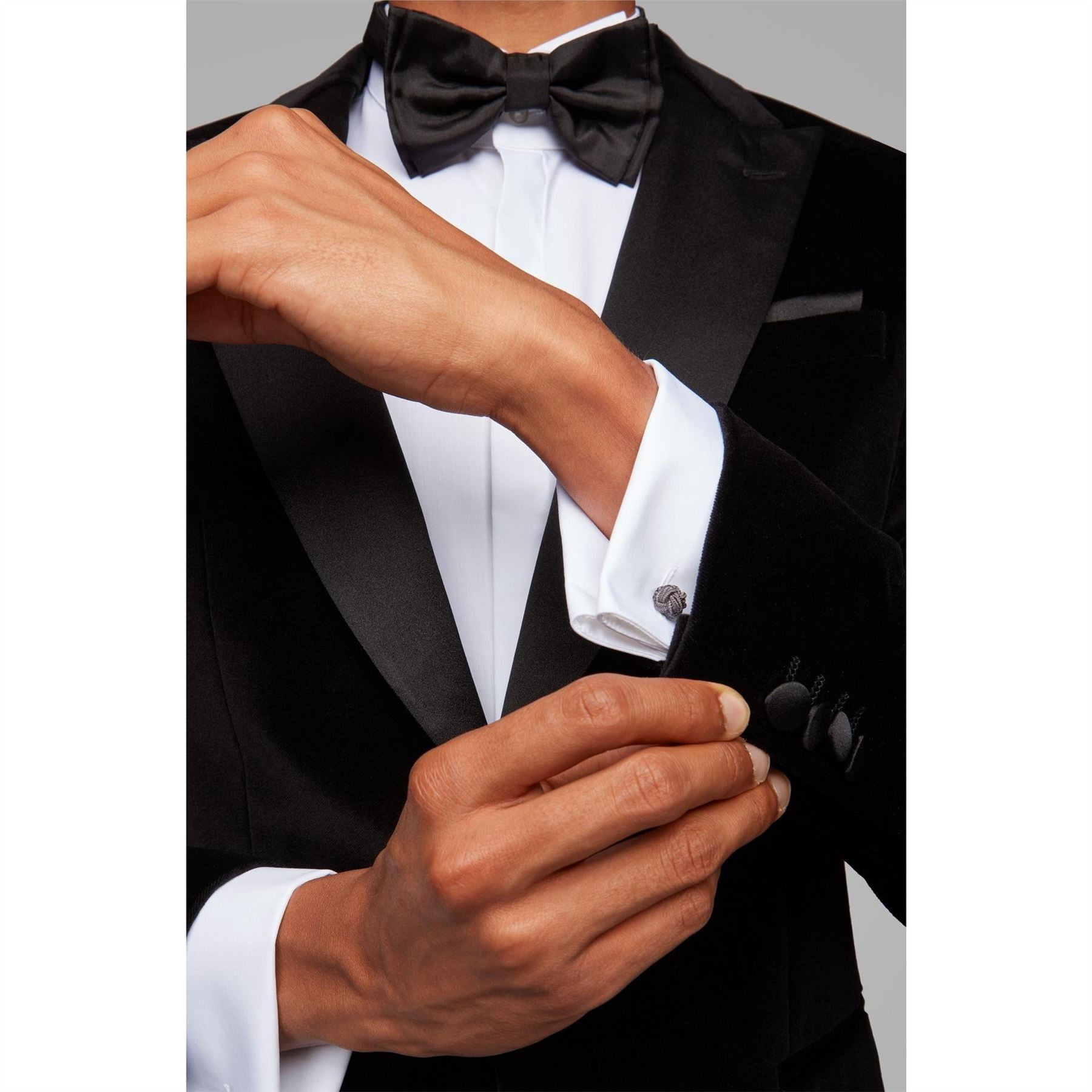Boss Collared Neck Long Sleeve Cuff Shirt