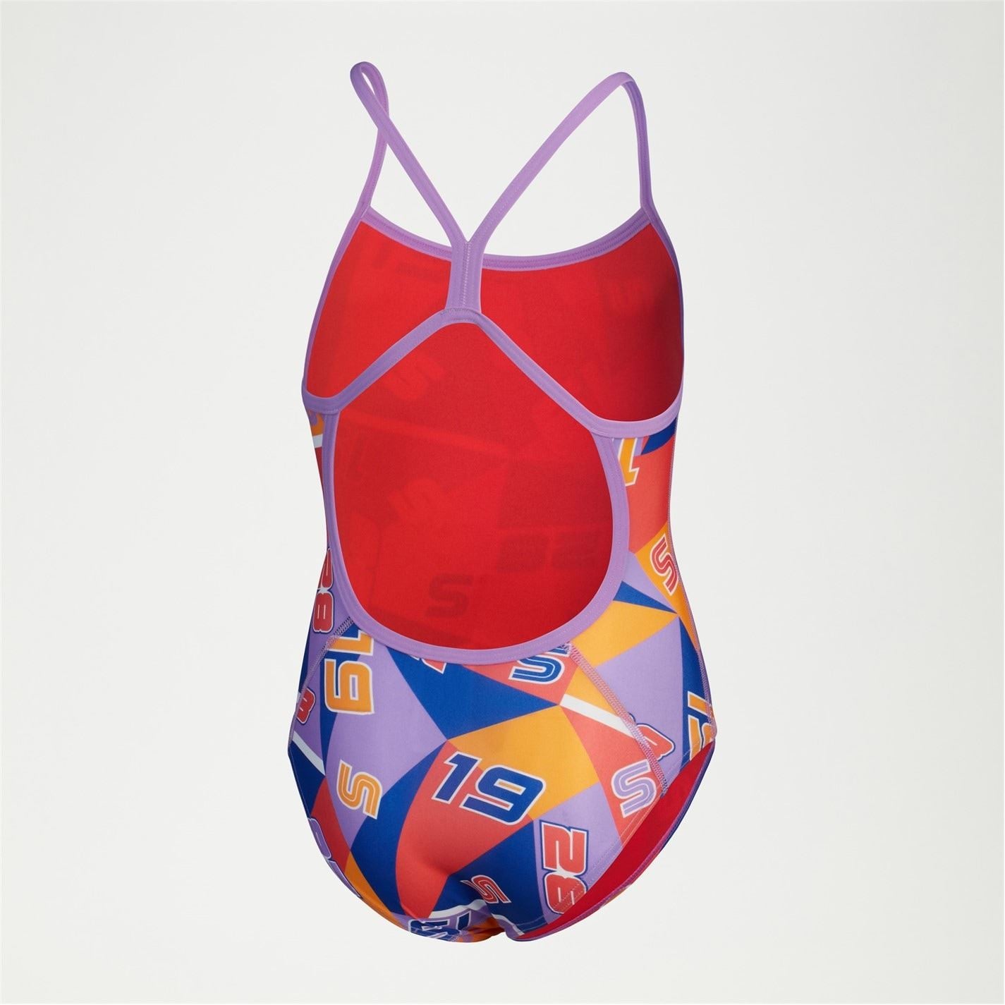Speedo Girls Allover Digital Vback