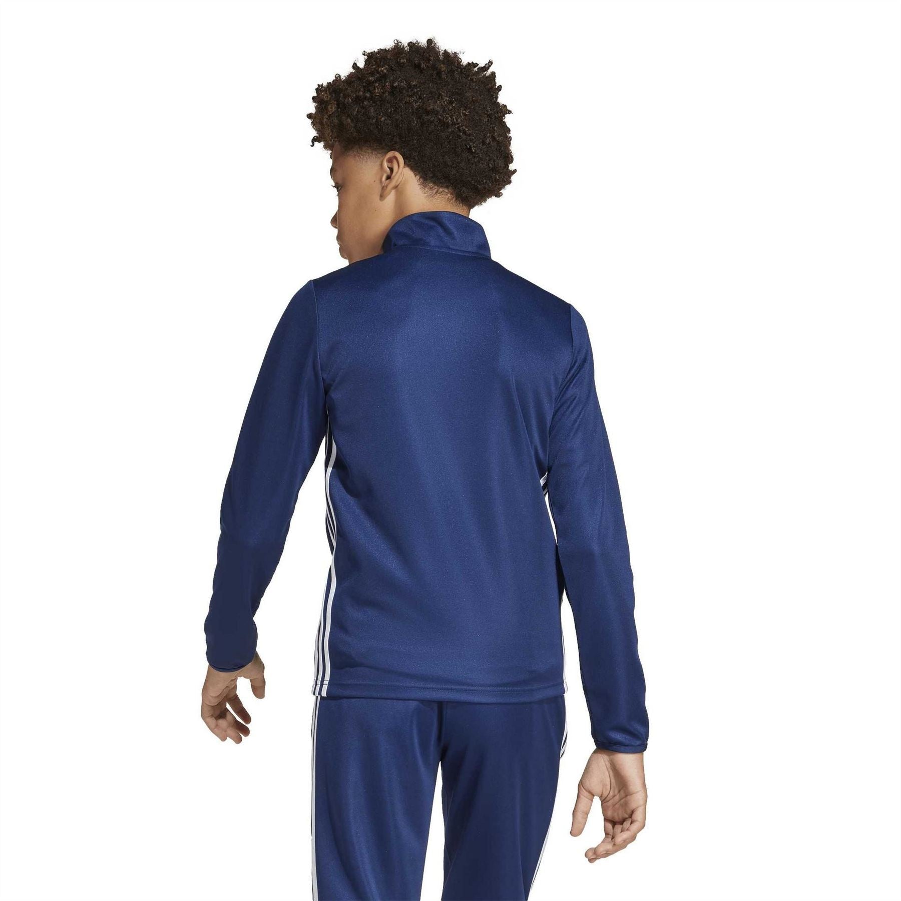 adidas Tiro Es Quarter Zip Long Sleeve Tracksuit Top