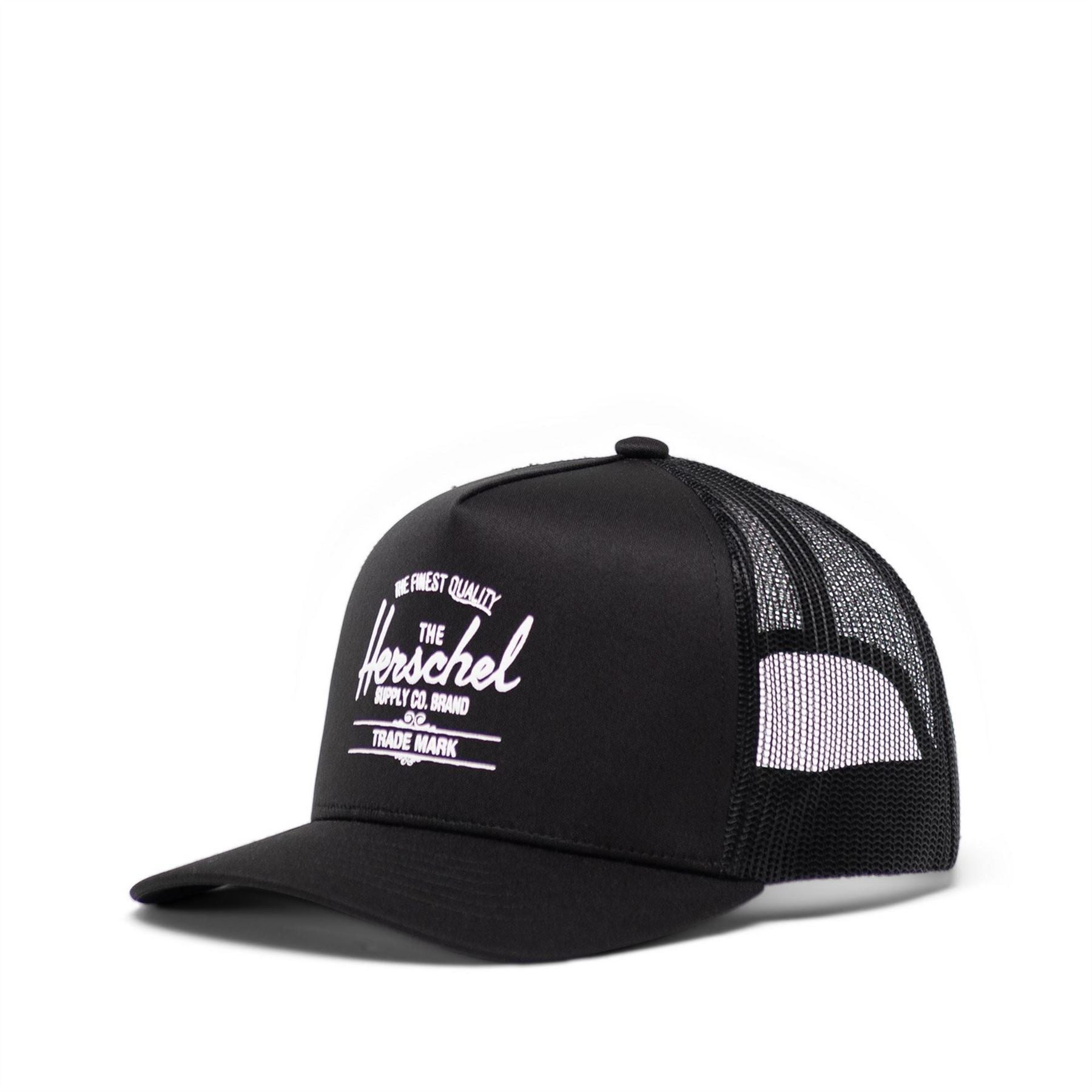 Herschel Supply Co Box Print Curved Brim Trucker Cap