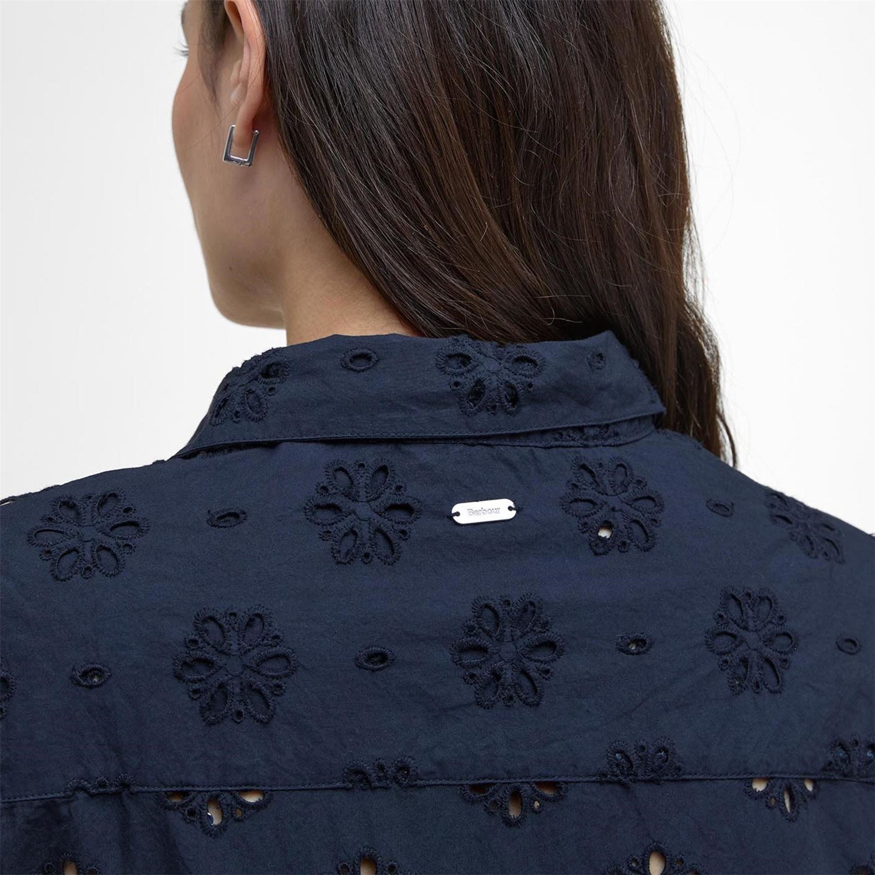 Barbour Broderie Anglaise Midi Dress