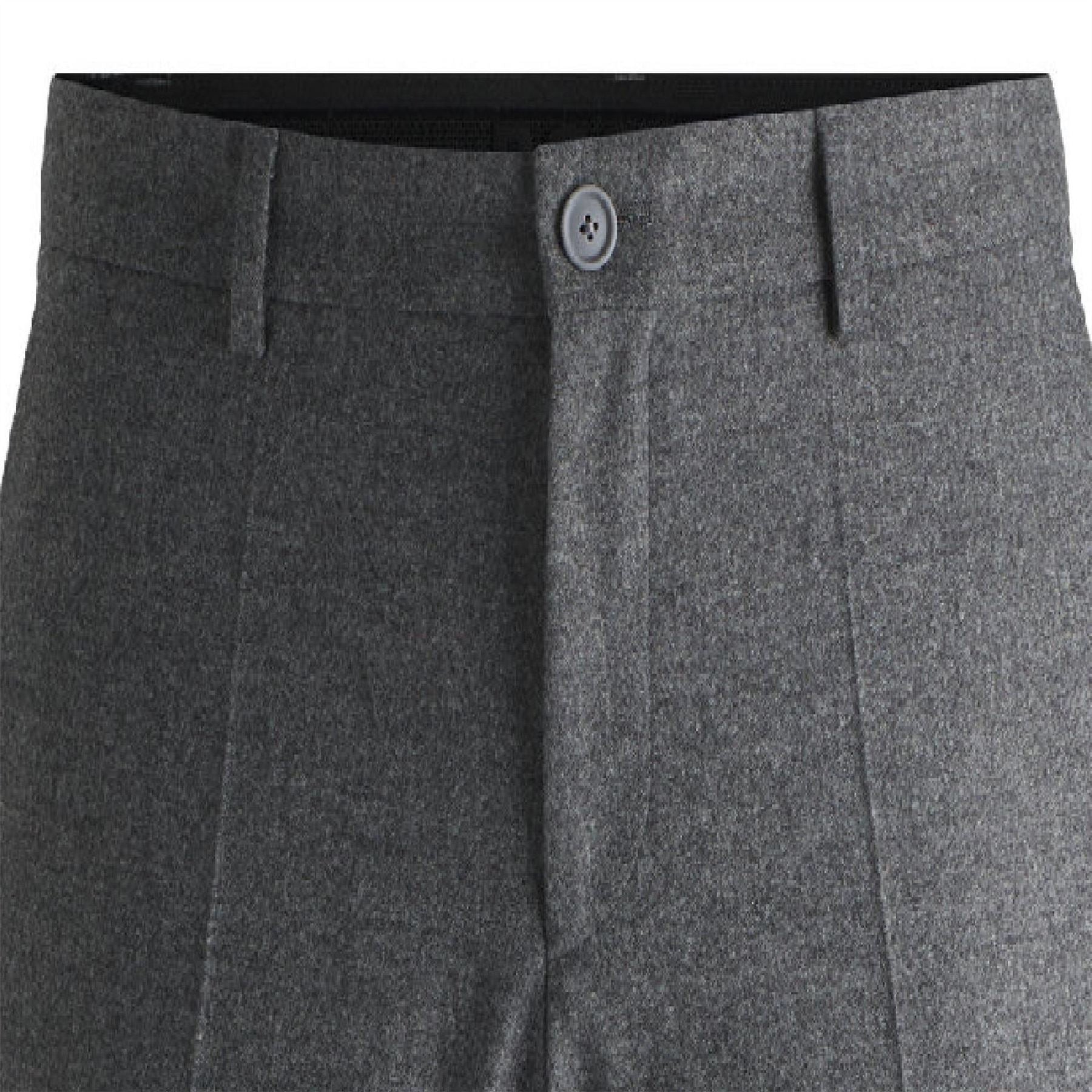 Boss Genius Solid Patterned Straight Chinos