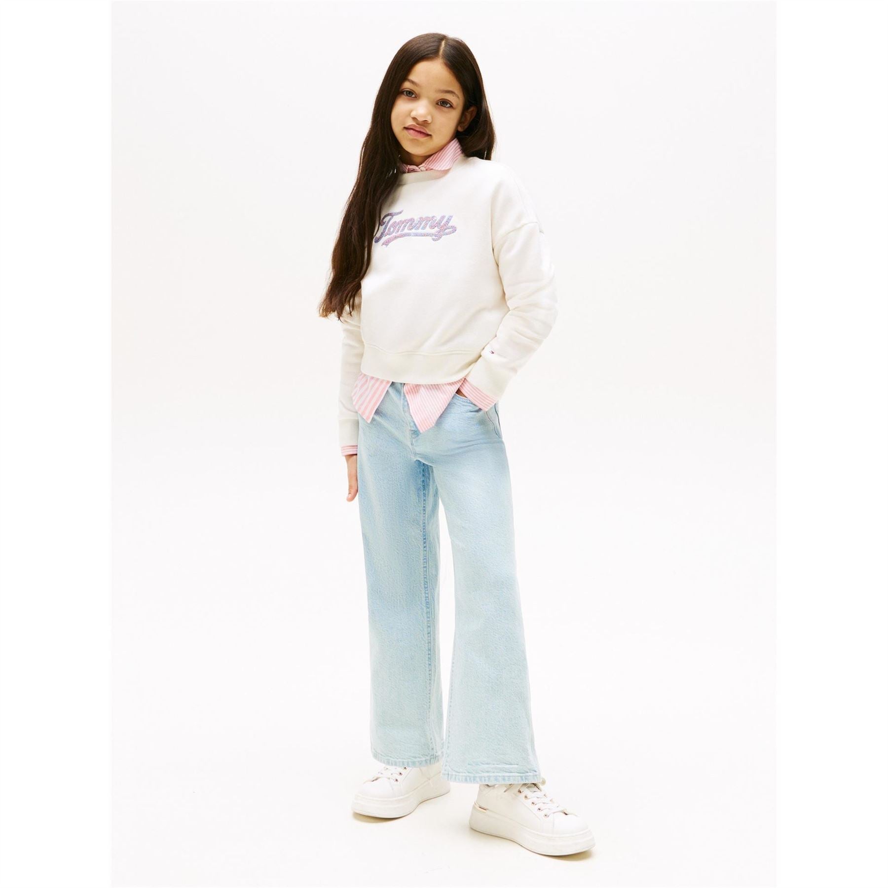 Tommy Hilfiger Mabel Wide Leg Jeans