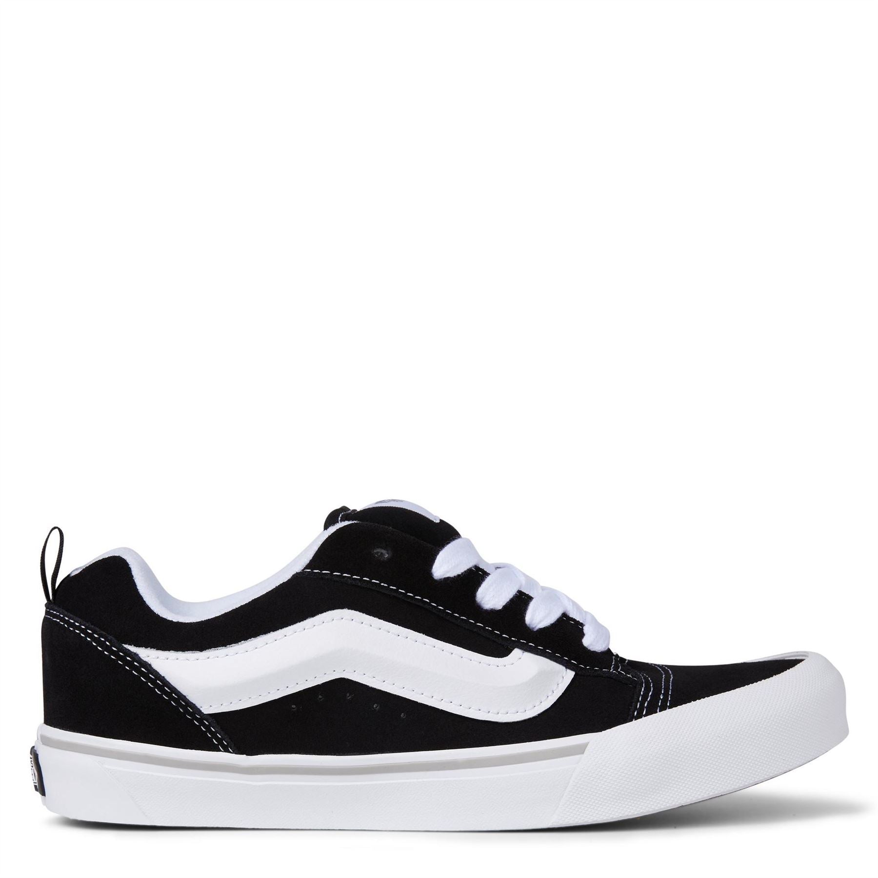 Vans Knu Skool Black White Canvasas Trainers