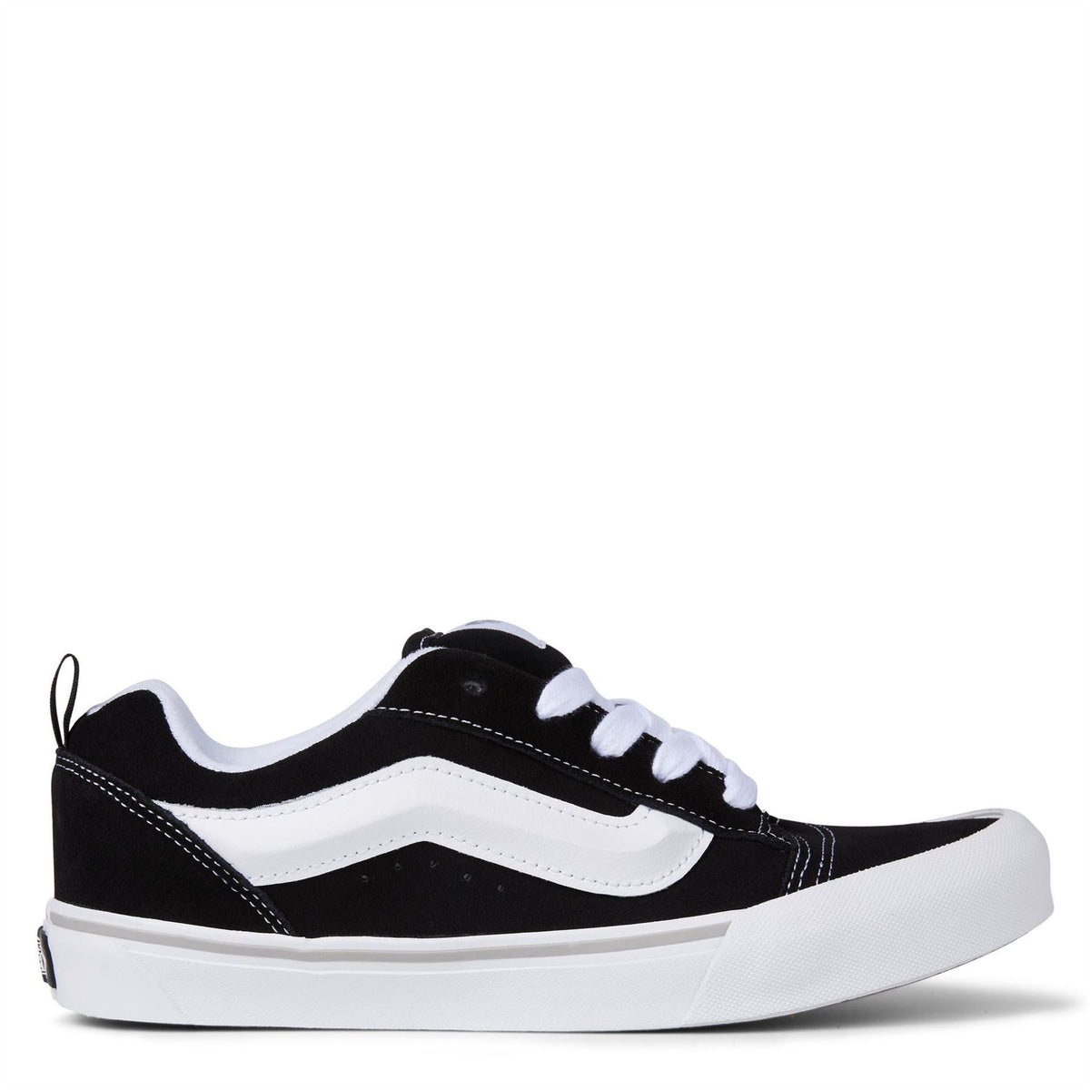 Vans Knu Skool Black White Canvasas Trainers
