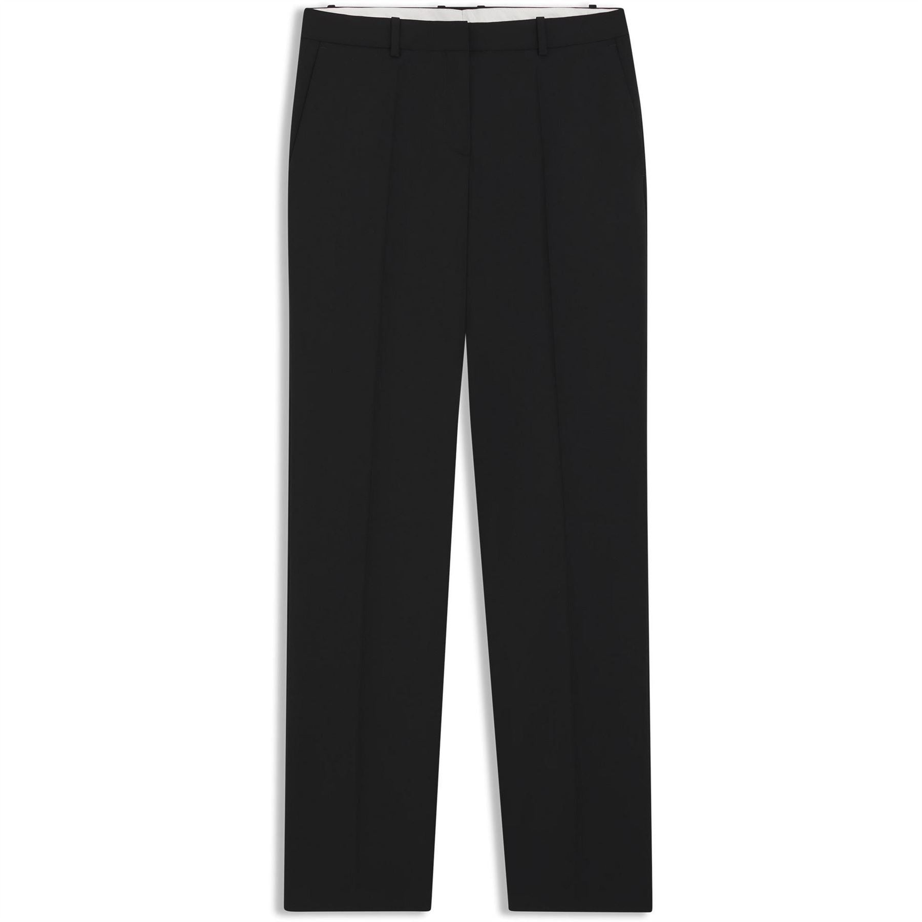 Boss Tameah Solid Patterned Slim Cut Trousers