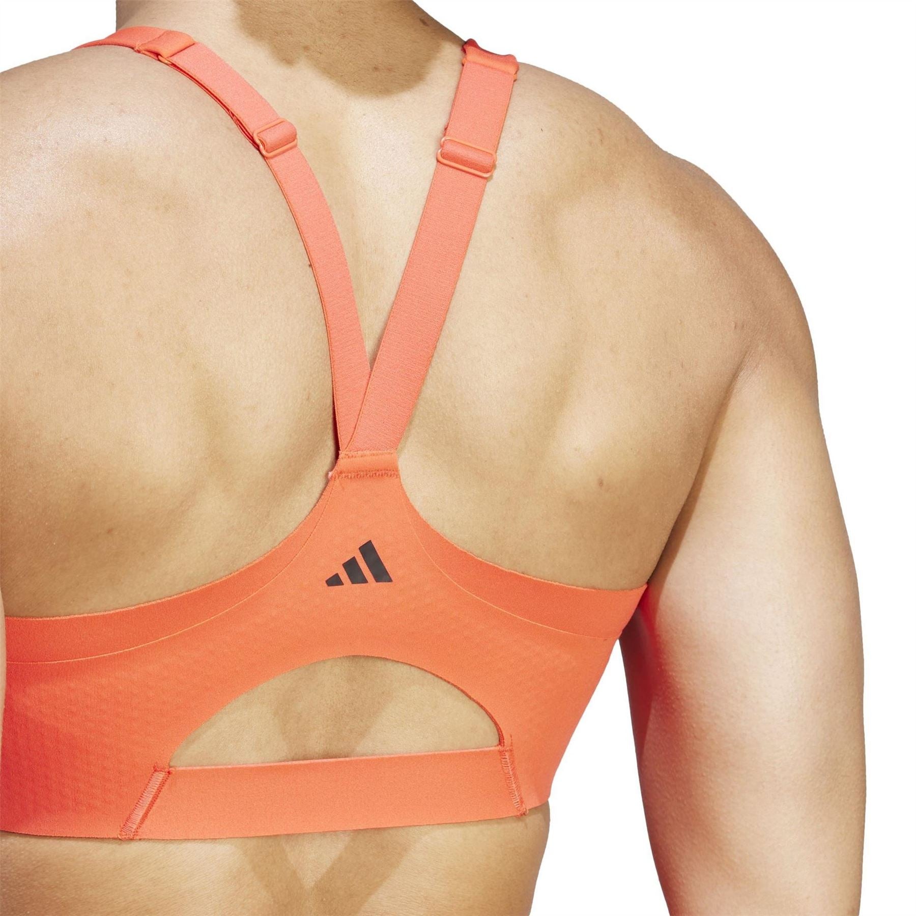 adidas Womens Impact Luxe High Support Zip Bra