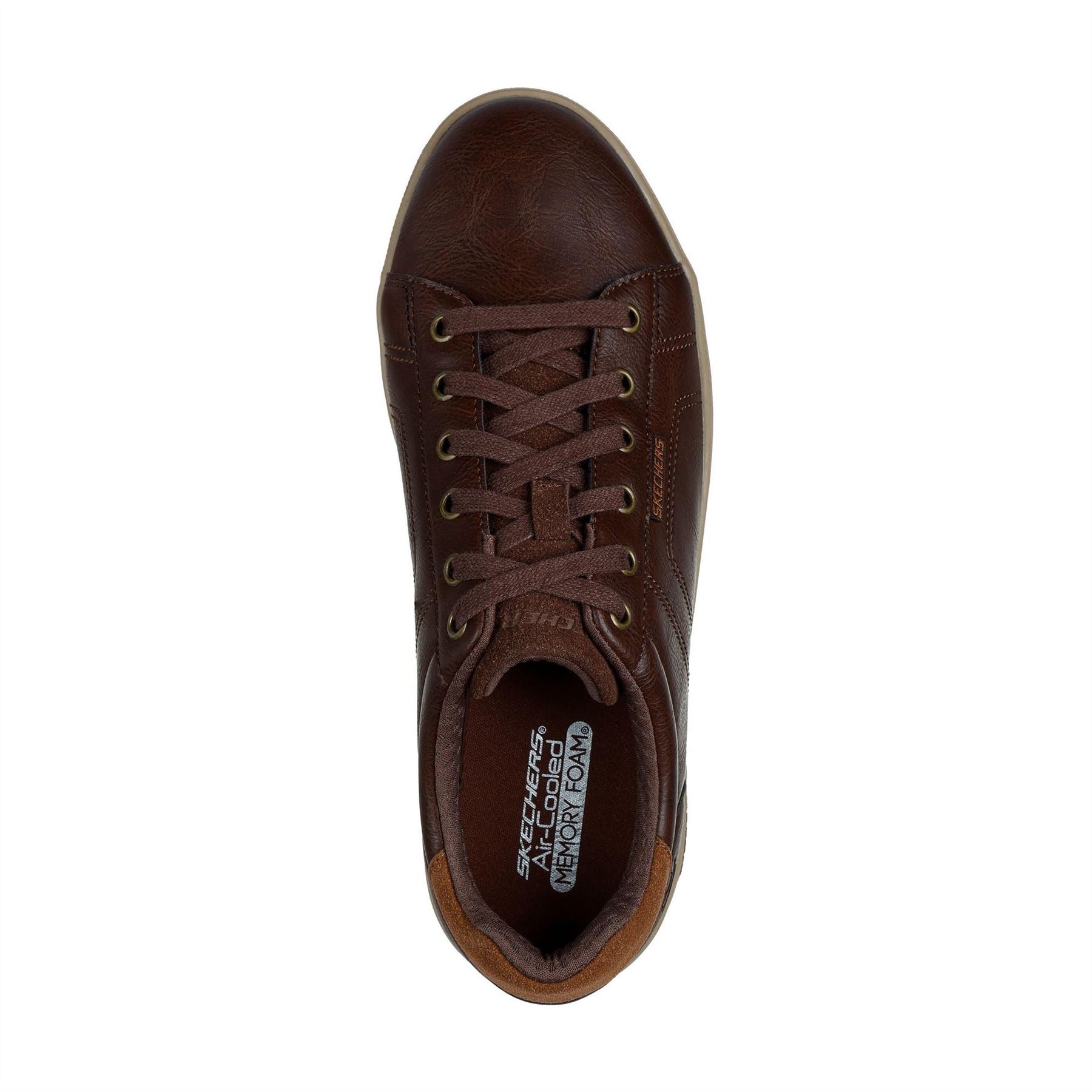 Skechers Smooth Toe Lace Up Smart Trainers