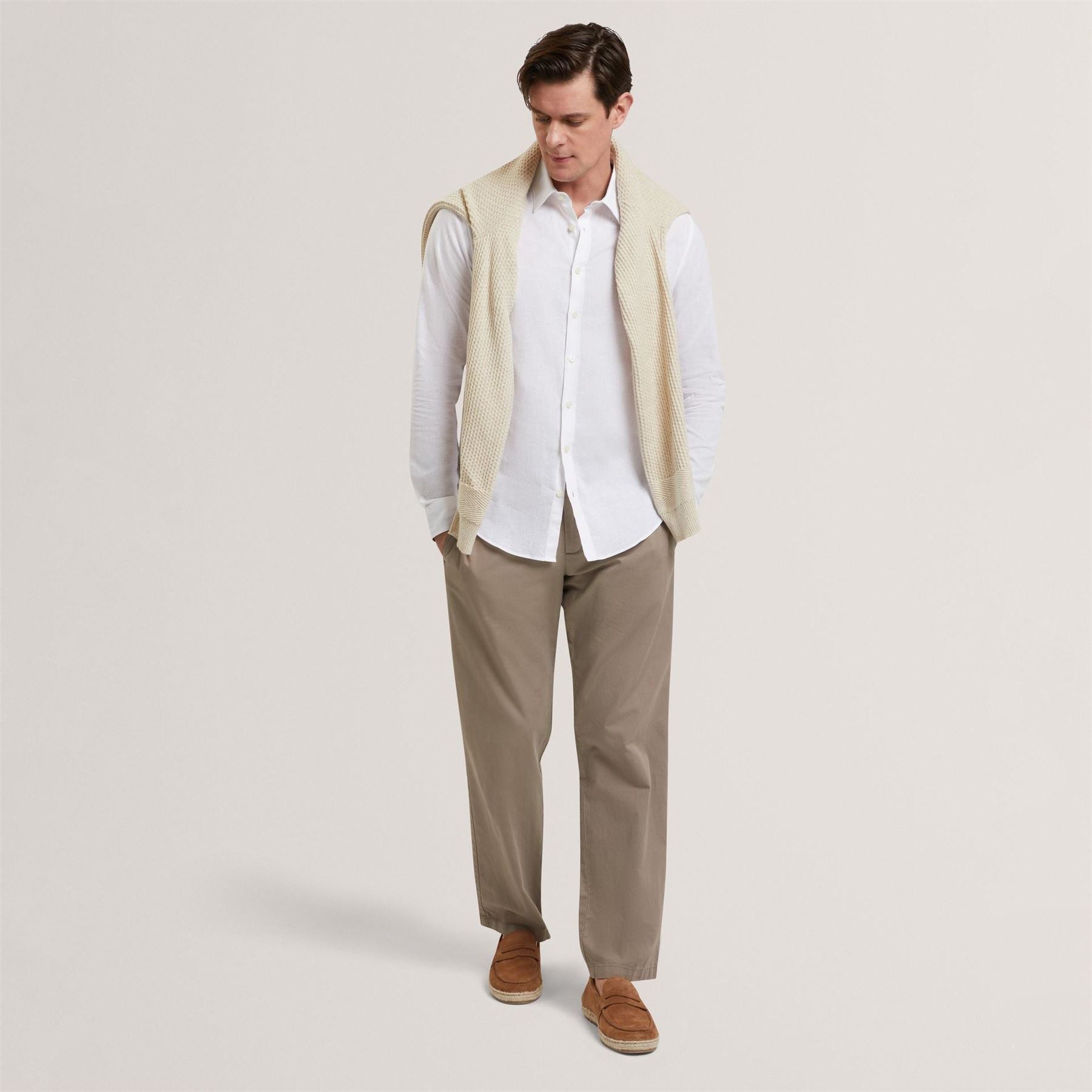 Ted Baker Strleg Lnblndtrousers Sn62