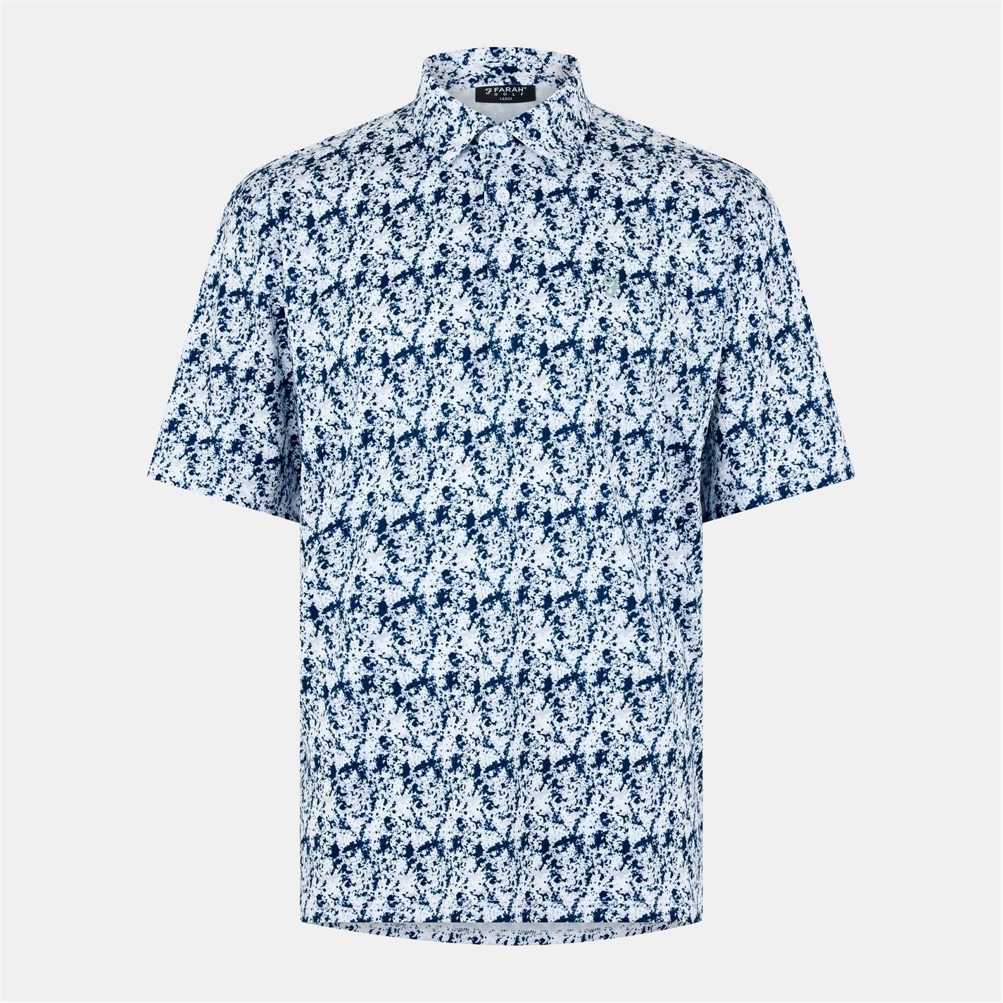 Farah Milford Short Sleeve Performance Polo Shirt