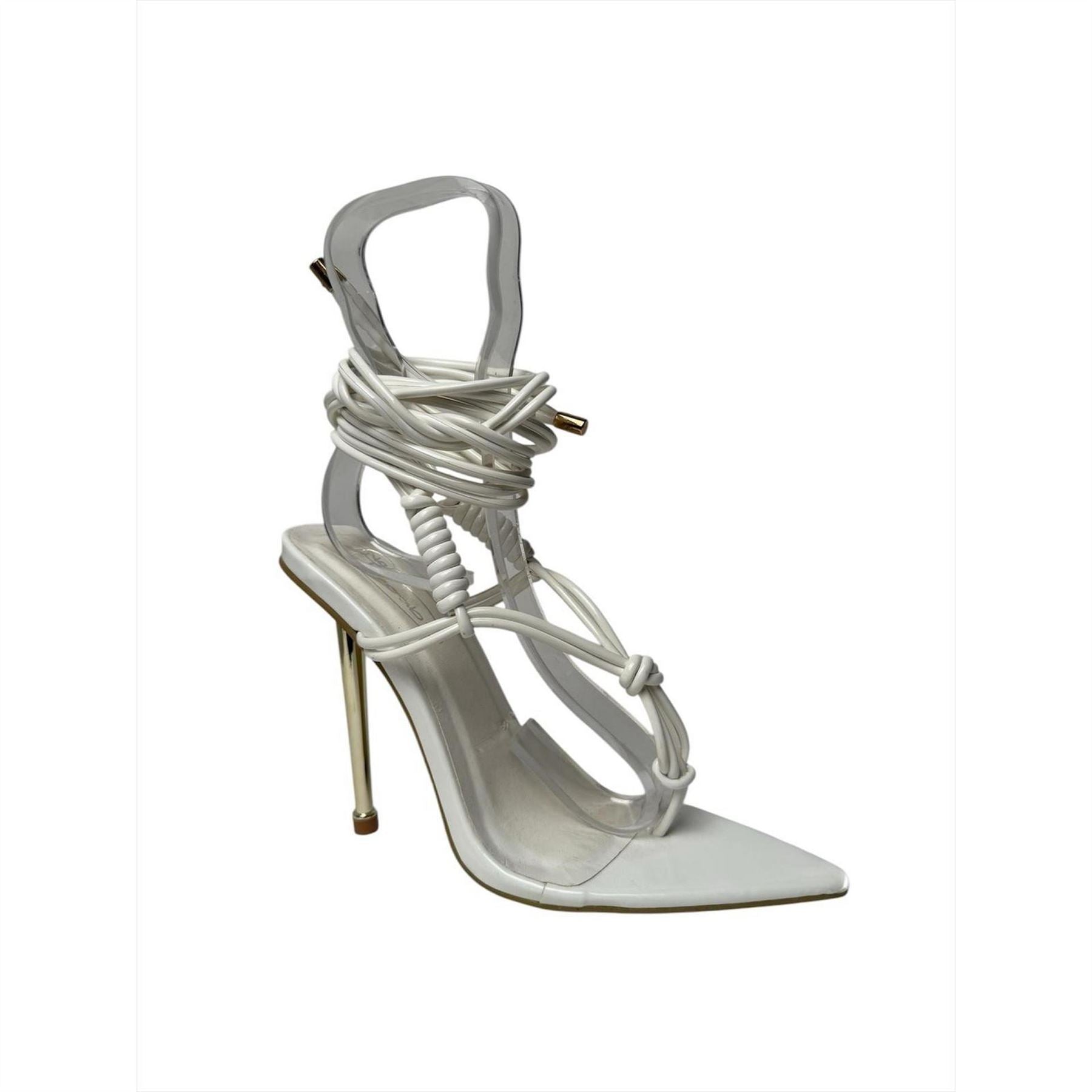 No Doubt Double Strap Gladiator High Heel Sandals