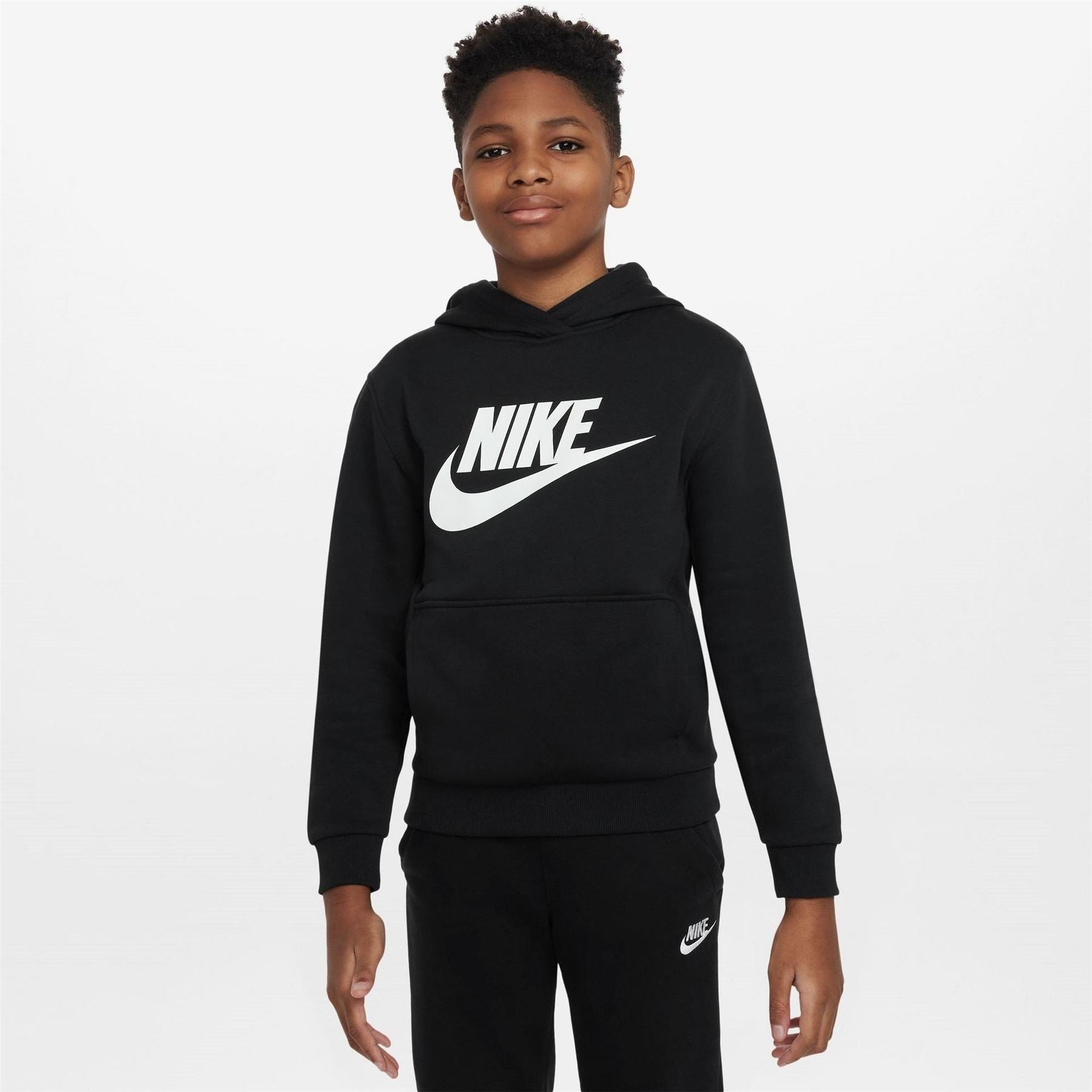 Nike Hooded Relaxed Fit Long Sleeve Sweatshirt