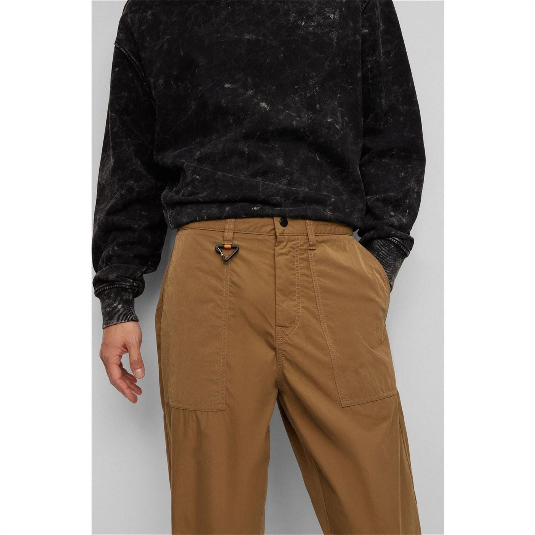 Boss Statum Solid Patterned Straight Cargo