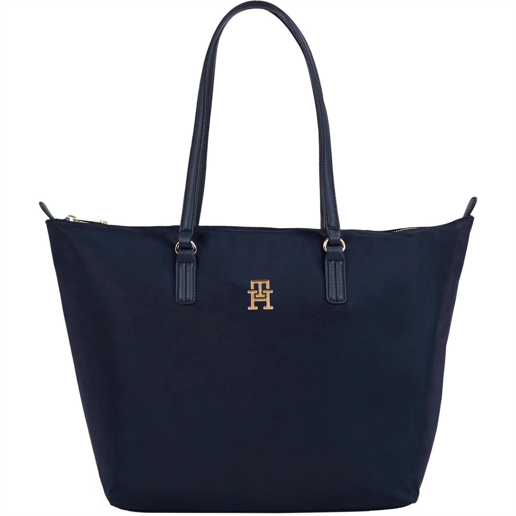 Tommy Hilfiger Monogram Plaque Tote Bag