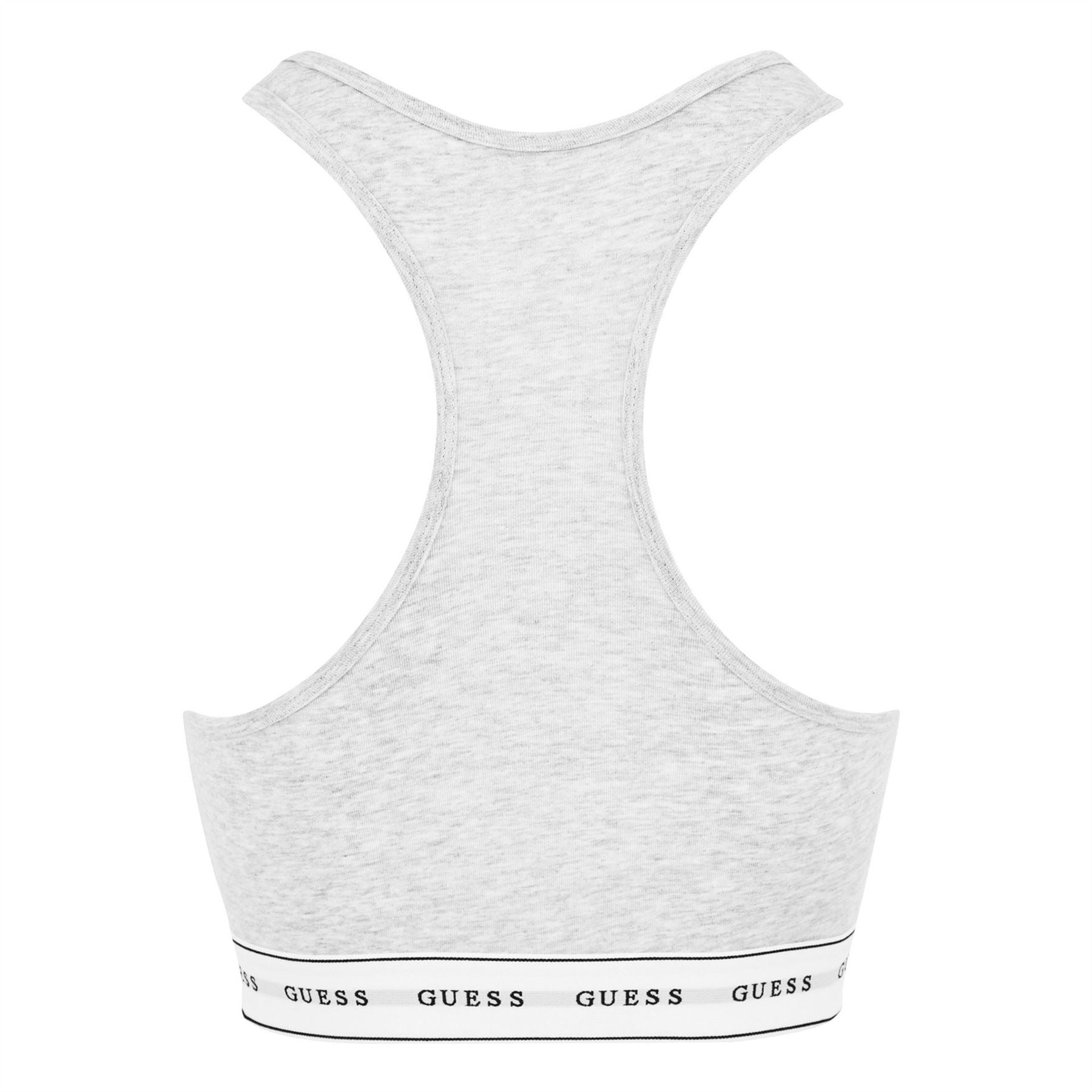 Guess Scoop Neck Sleeveless Waist Length Bra