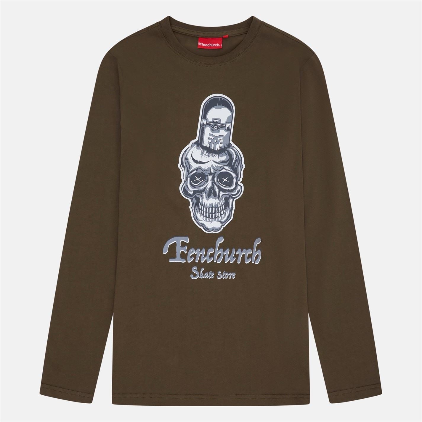 Fenchurch Canon Regular Fit Long Sleeve T-Shirt