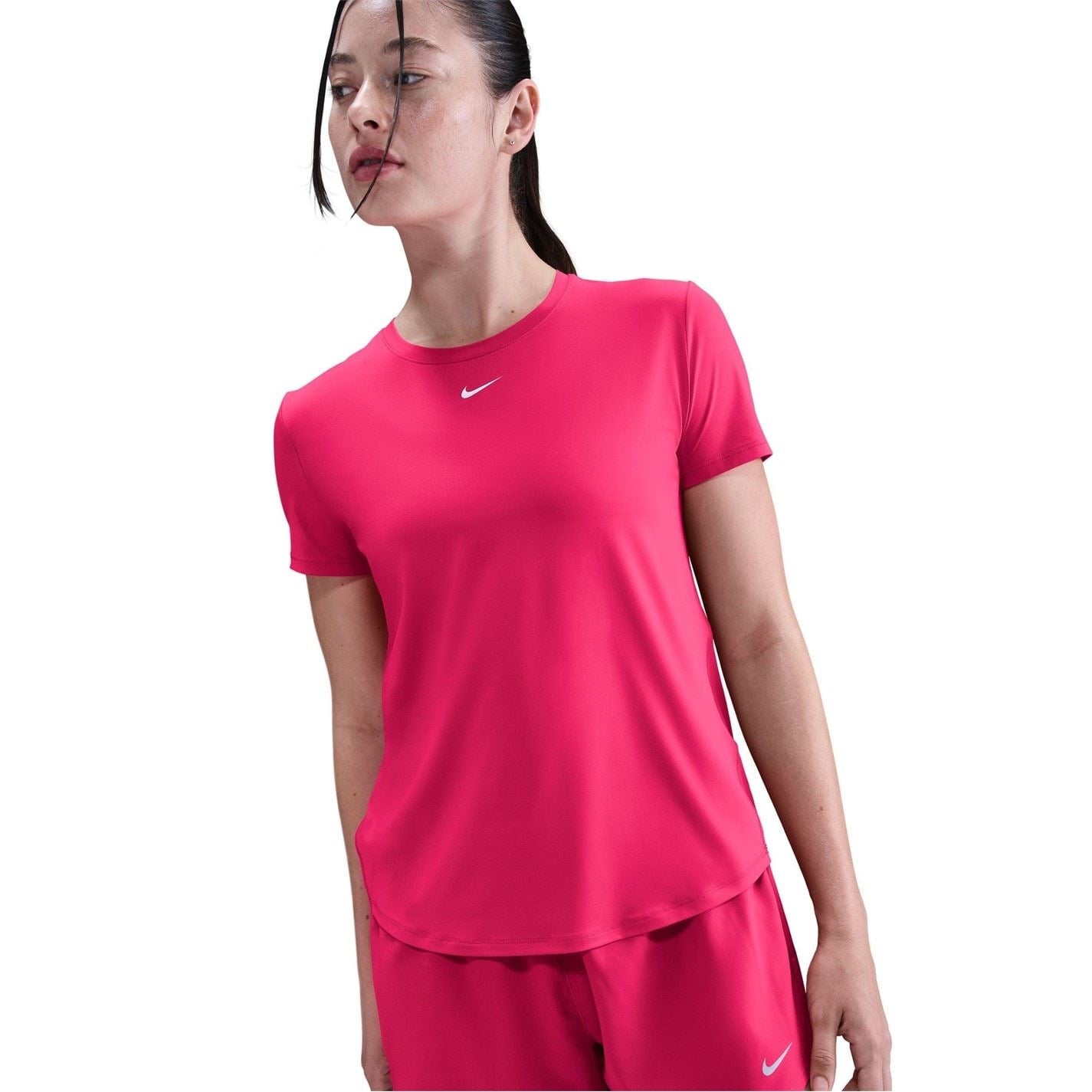 Nike Womens Dri Fit One Standard Fit Short Sleeve Top