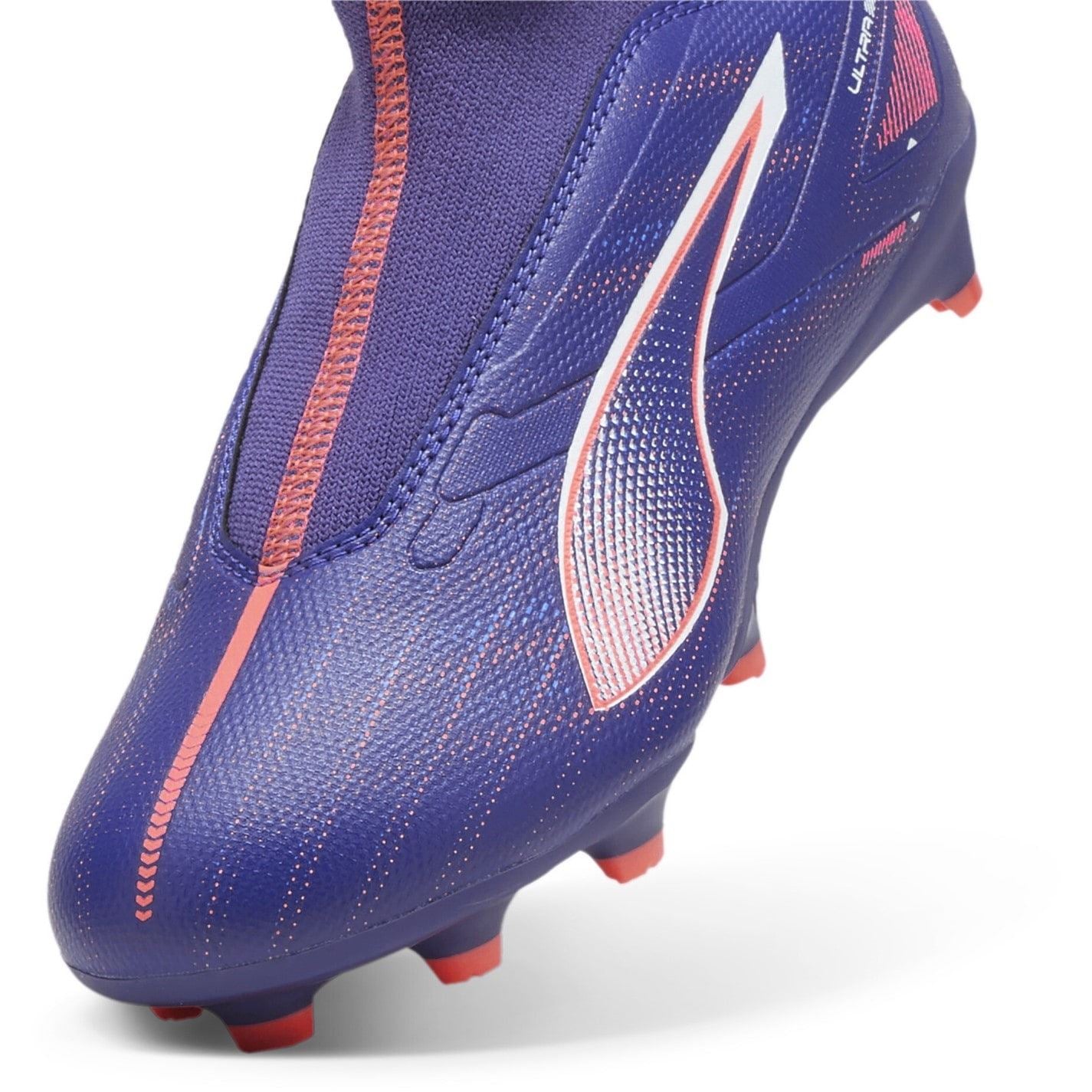 Puma Ultra Match+ Laceless Junior Firm Ground Football Boots