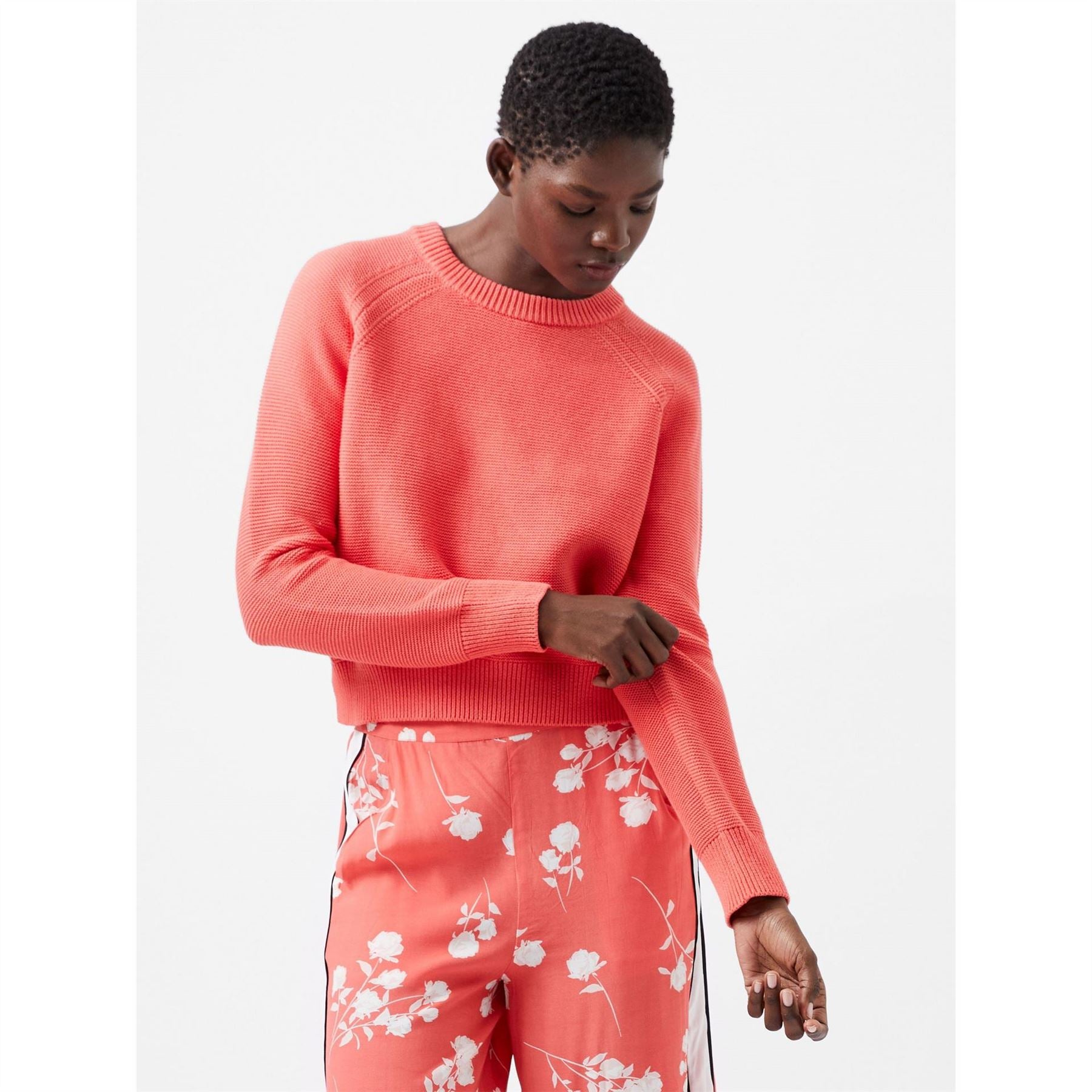French Connection Lily Crew Neck Relaxed Fit Sweater