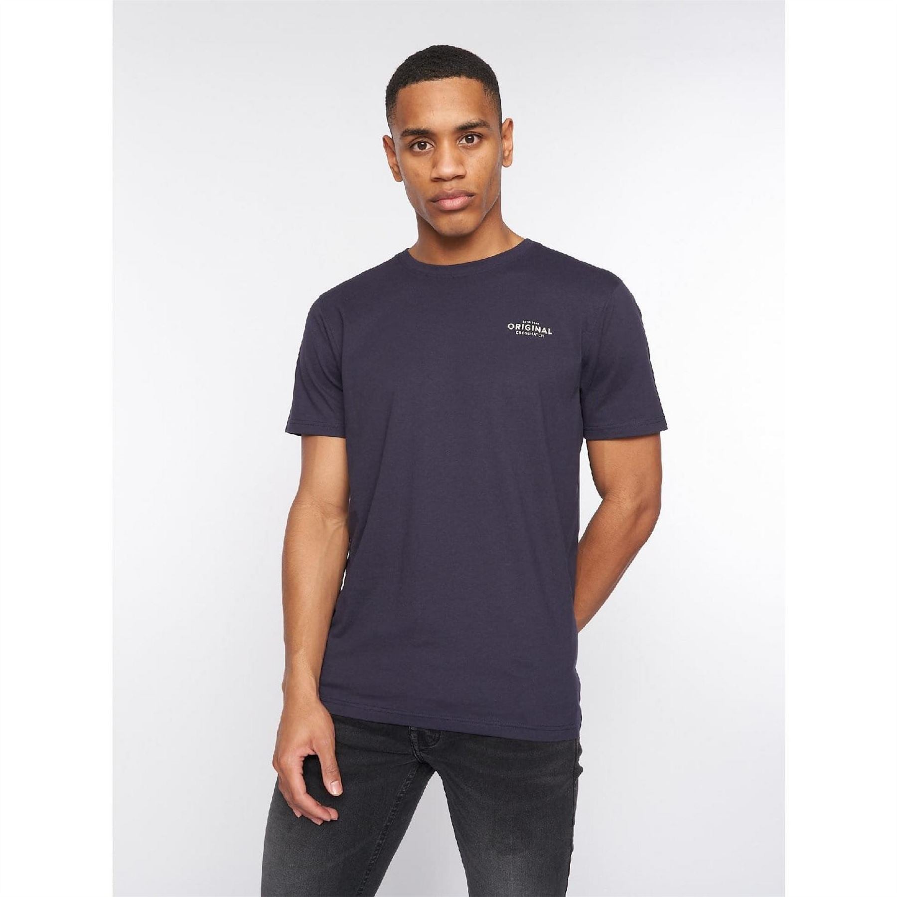 Crosshatch Pack Of Wester Print T-Shirts