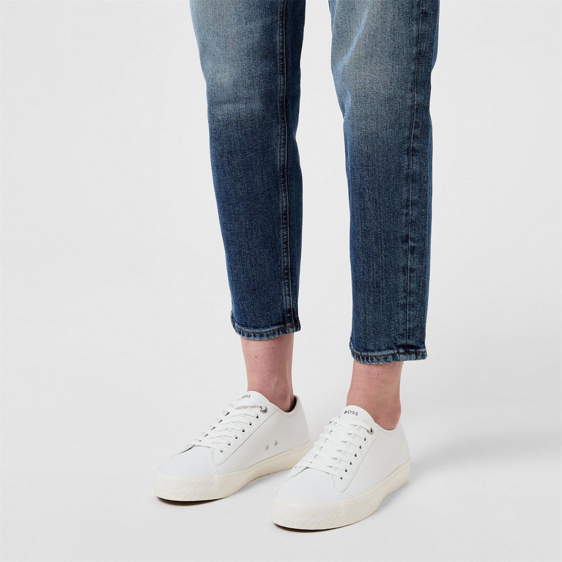 Boss Aiden Tennis Shoes, Iconic Logo