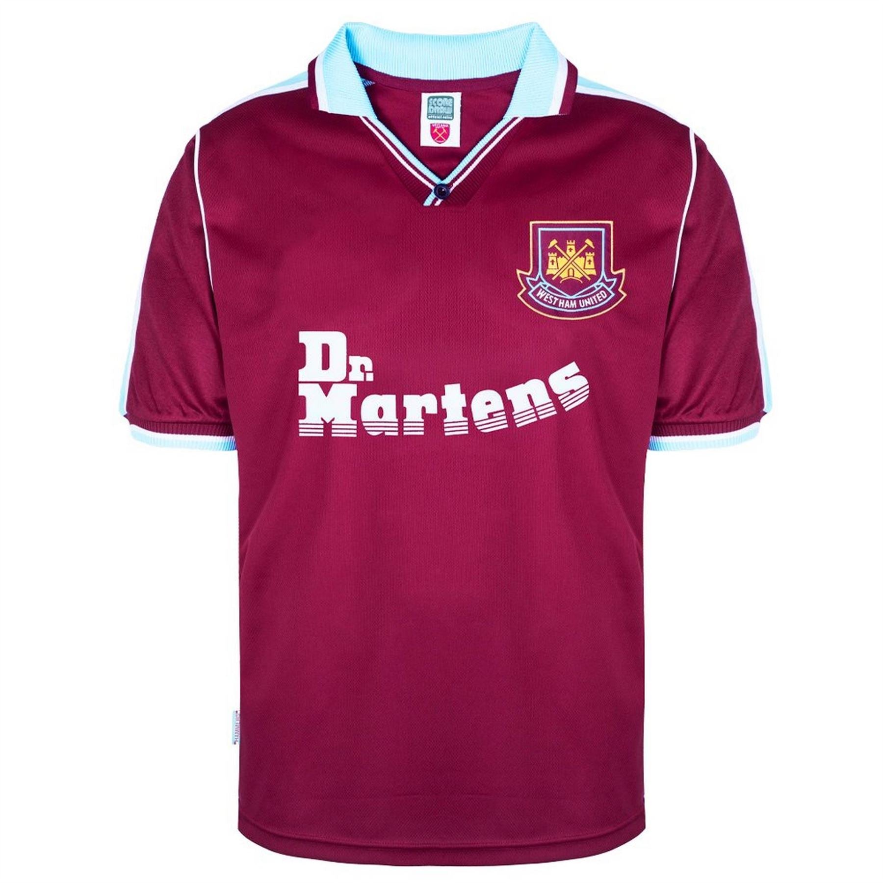 Score Draw West Ham United 2000 Home Retro Football Shirt