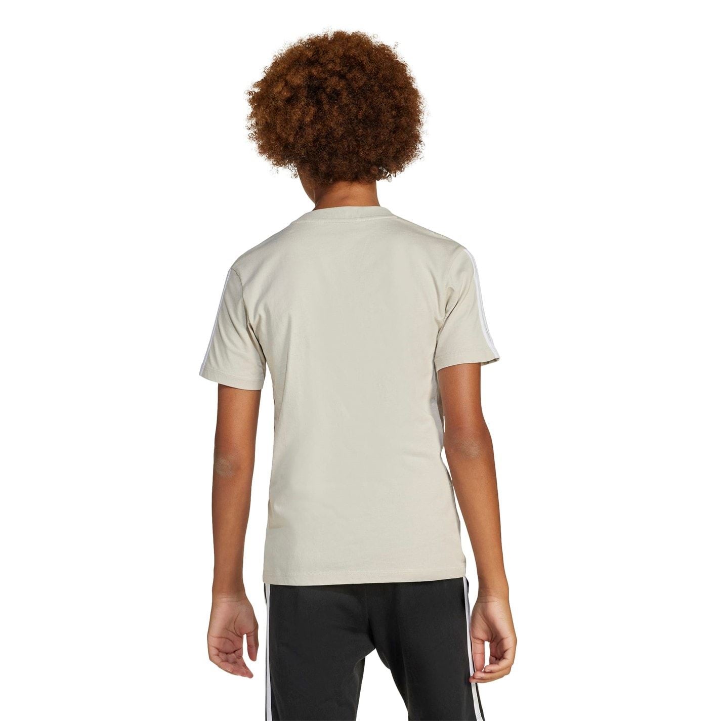 adidas 3 Stripe Essentials T-Shirt Junior