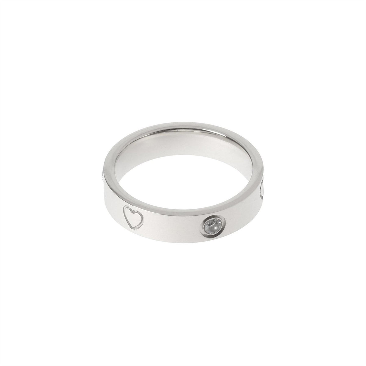 Miso Motif Stainless Steel Ring