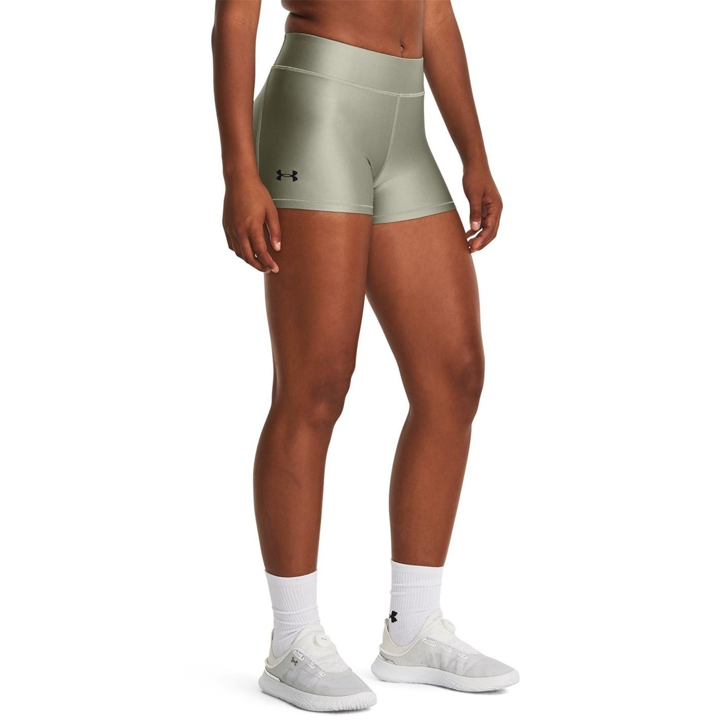 Under Armour Womens Heatgear Mid Shortsy Shorts