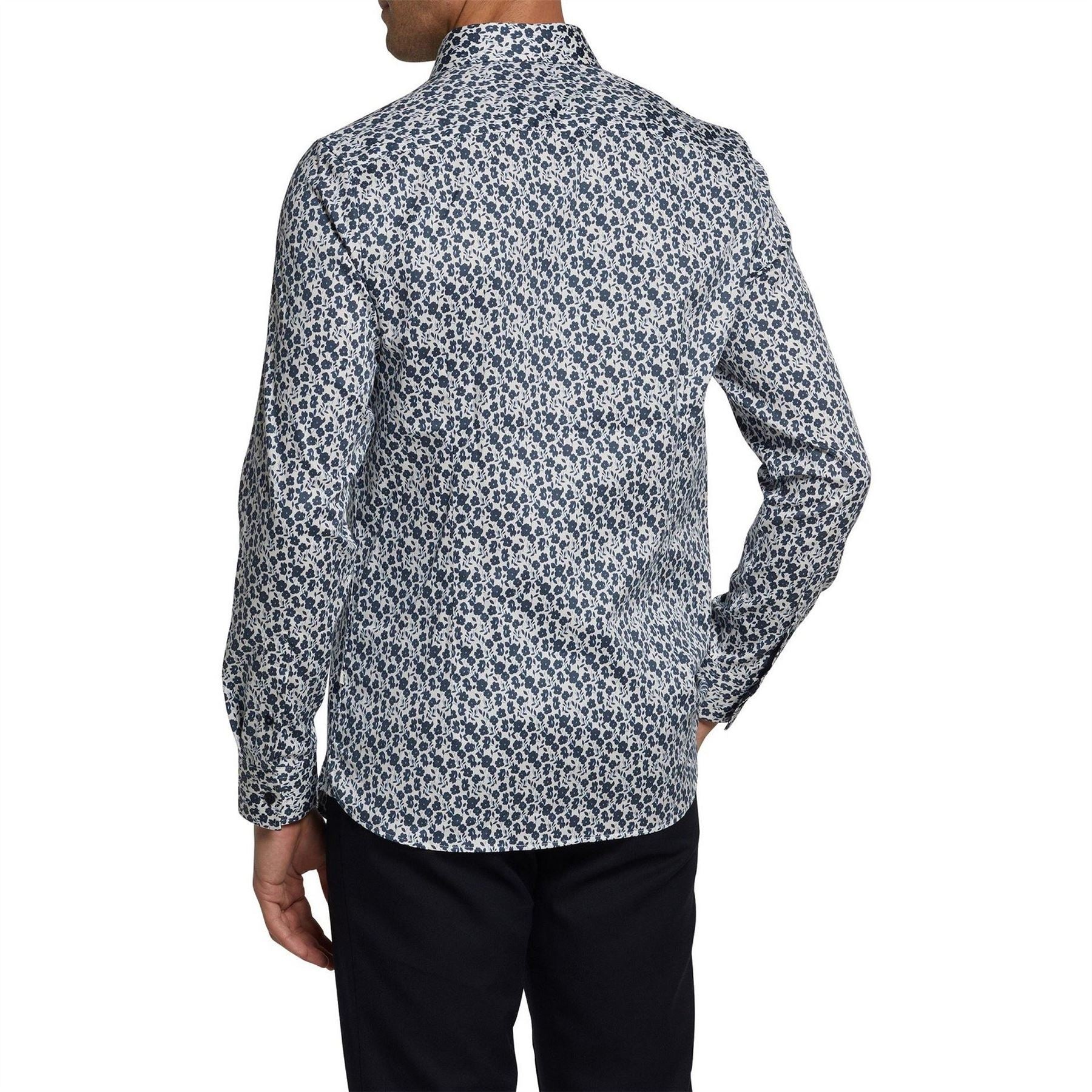 Ted Baker Capua Floral Long Sleeve Patterned Shirt
