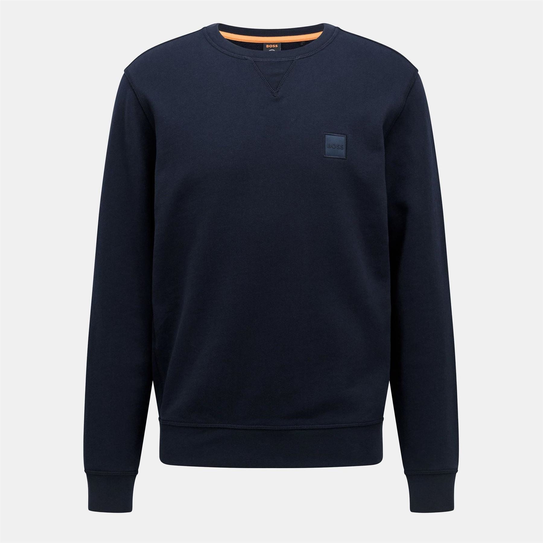Boss Orange Long Sleeve Premium Cotton Sweatshirt (westart Crew Neck)