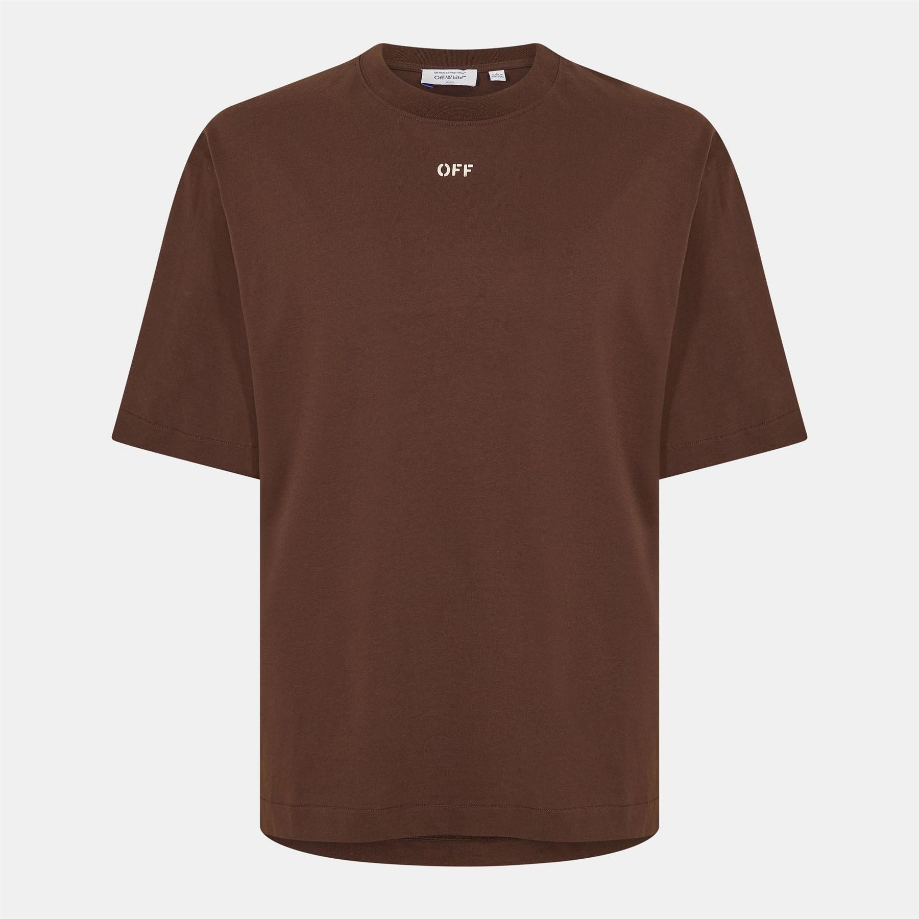 Off White Arrow Crew Neck Short Sleeve T-Shirt