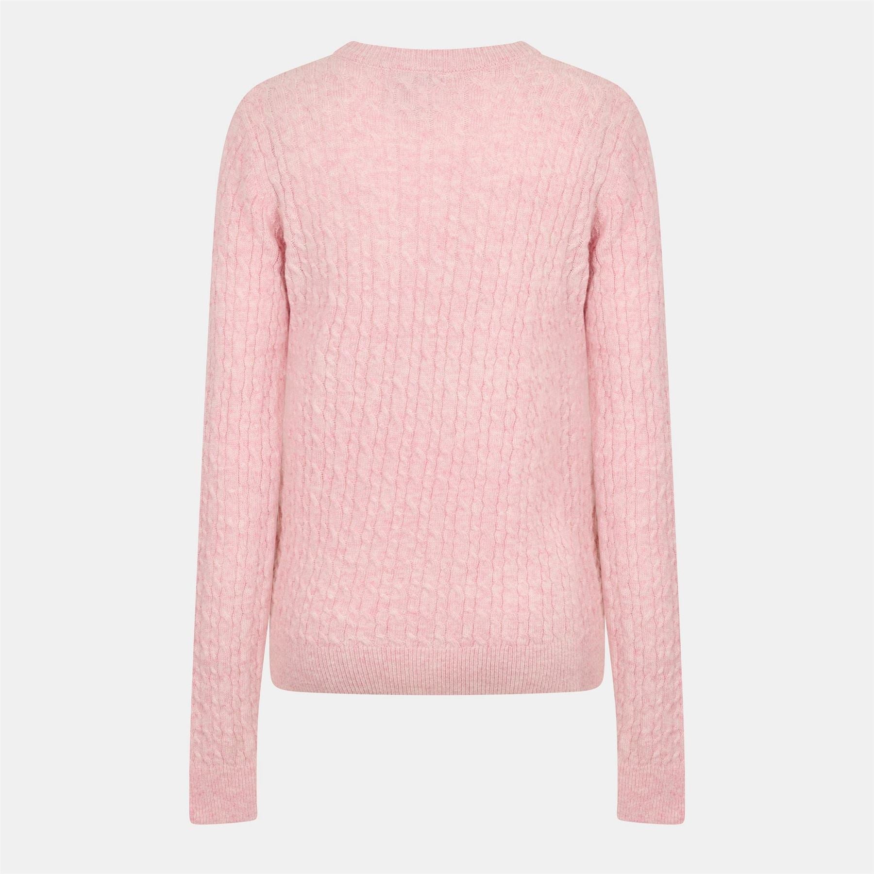 Jack Wills Womens Tinsbury Merino Wool Blend Cable Knitted Jumper