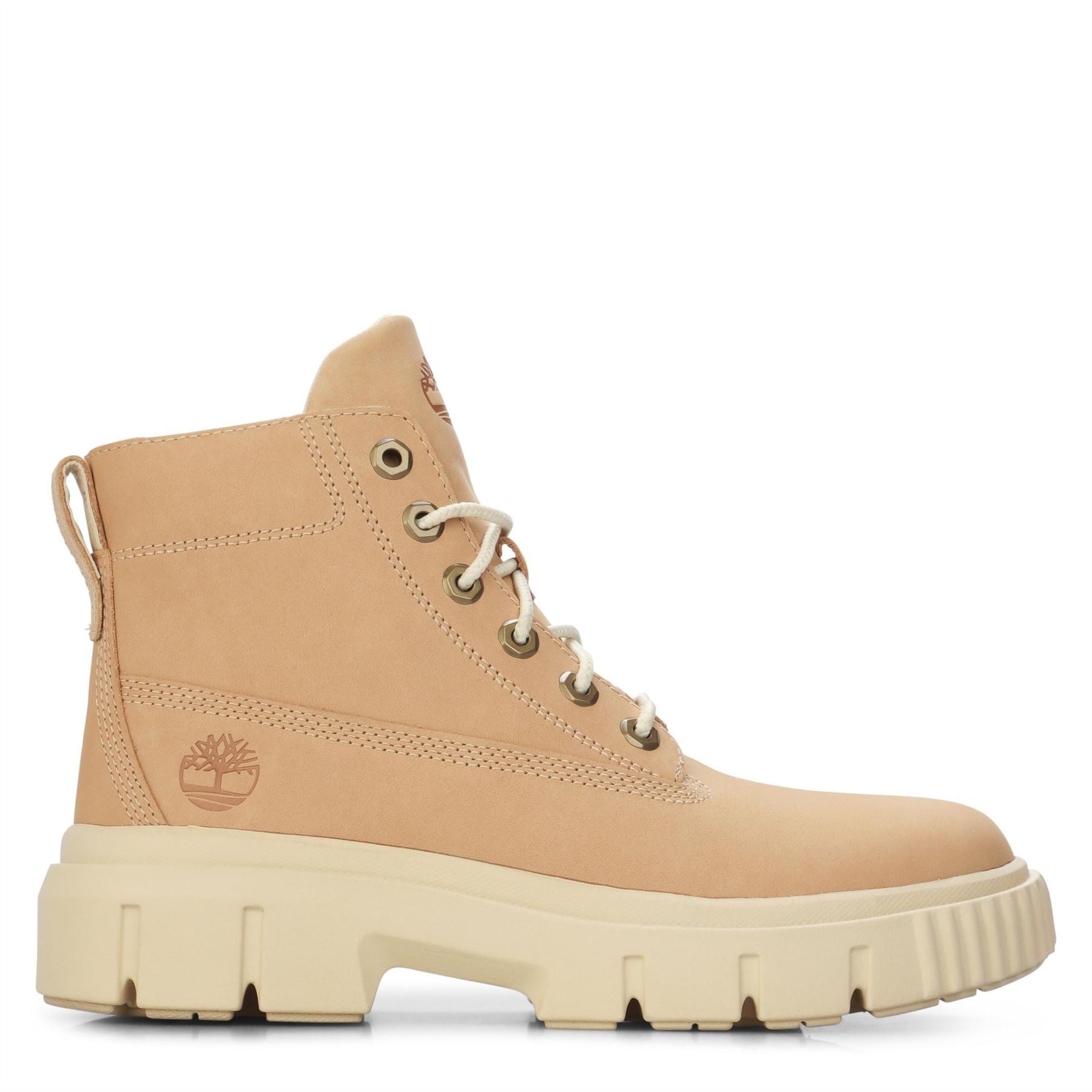 Timberland Womens Greyfield Mid Lace Up Boot Light Be Platform Boots