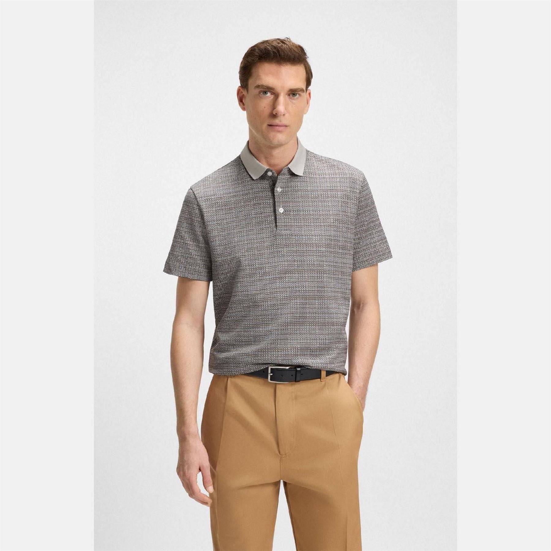 Boss Parris 102 Mercerised Cotton Polo Shirt