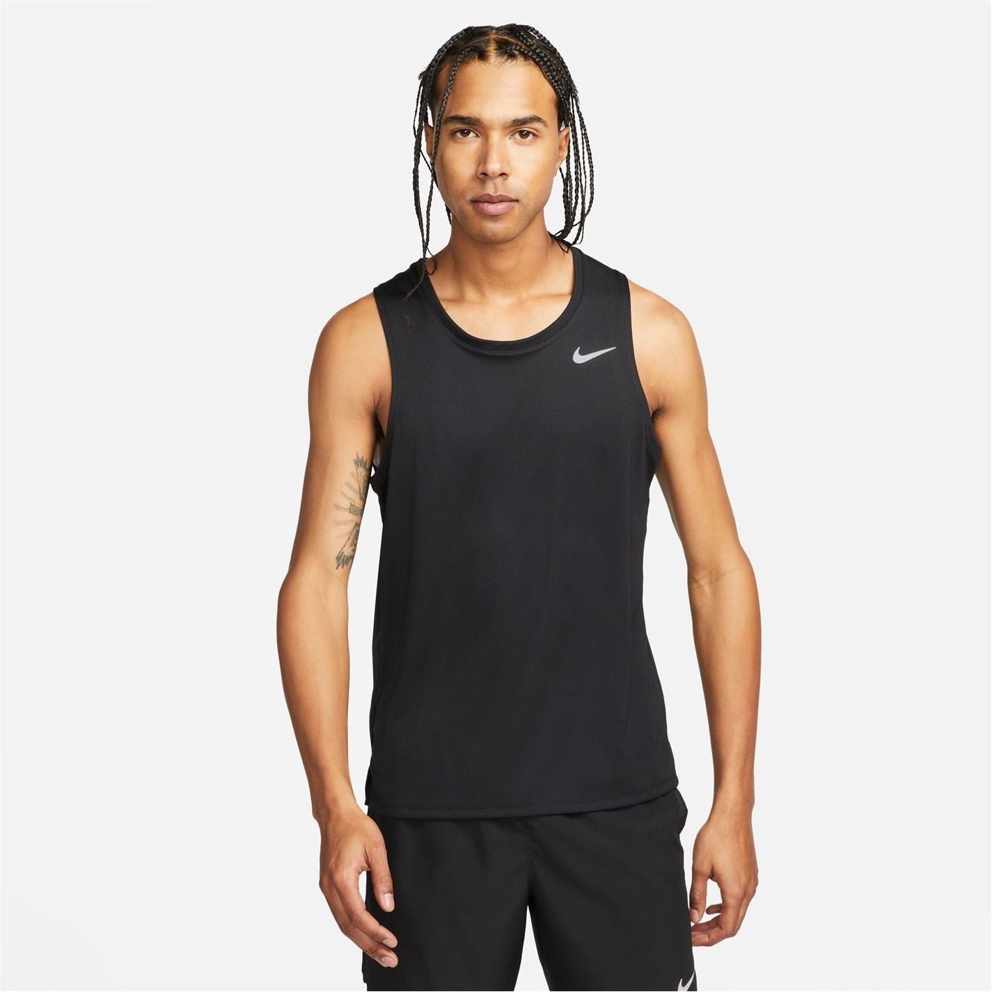 Nike Mens Dri Fit Miler Running Tank