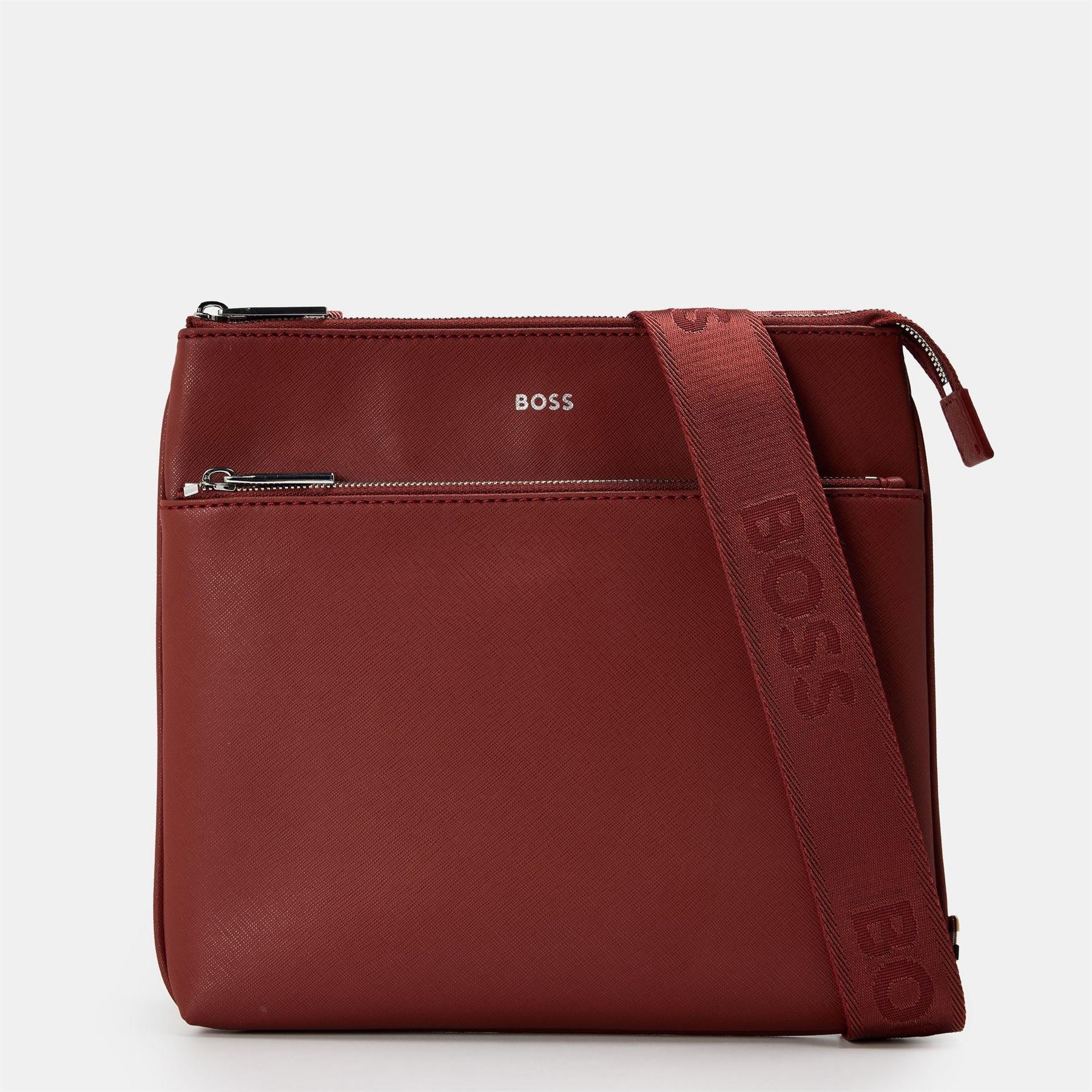 Boss Zair Large Envelope Style Adjustable Cross Body Bag