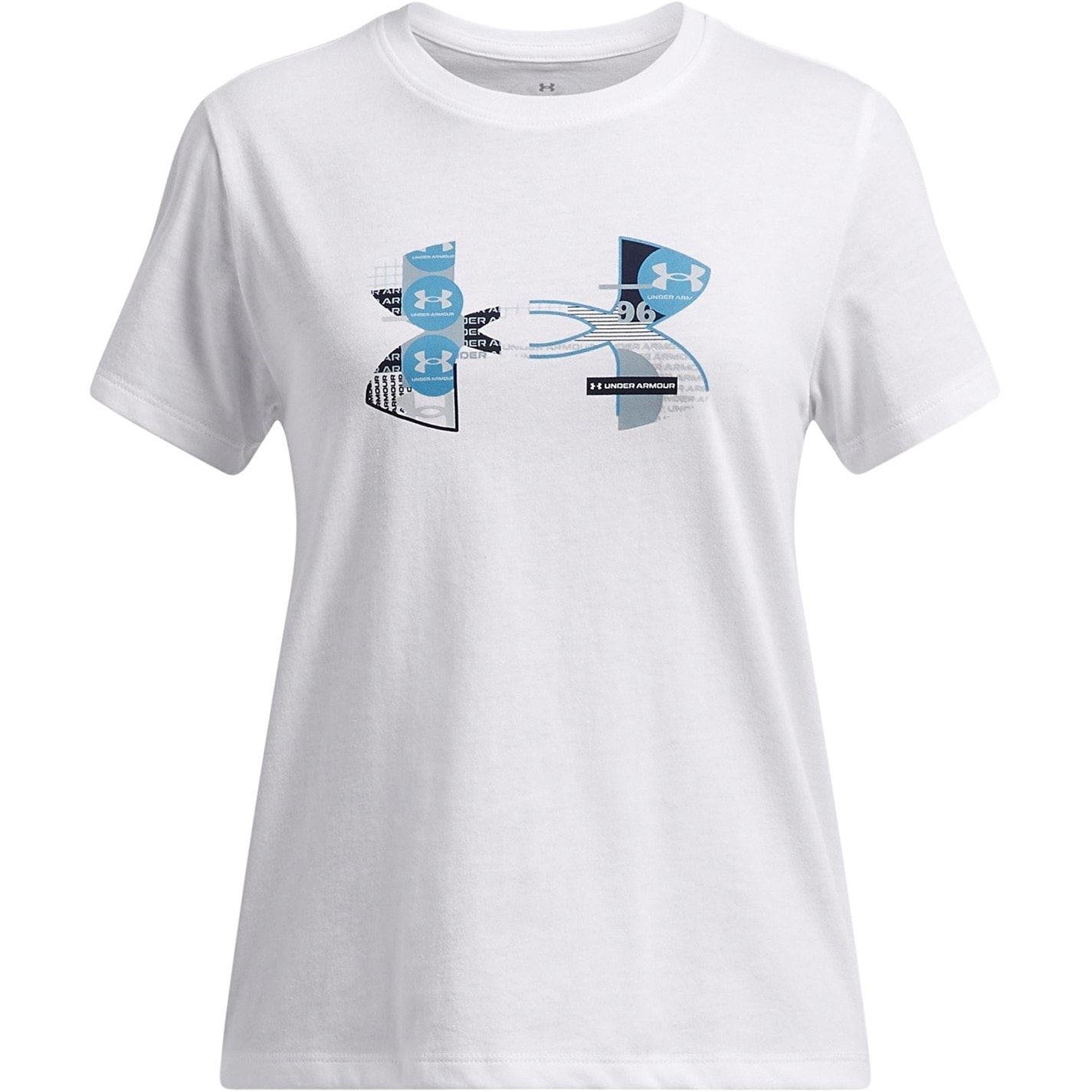 Under Armour Logo Print Crew Neck Short Sleeve T-Shirt
