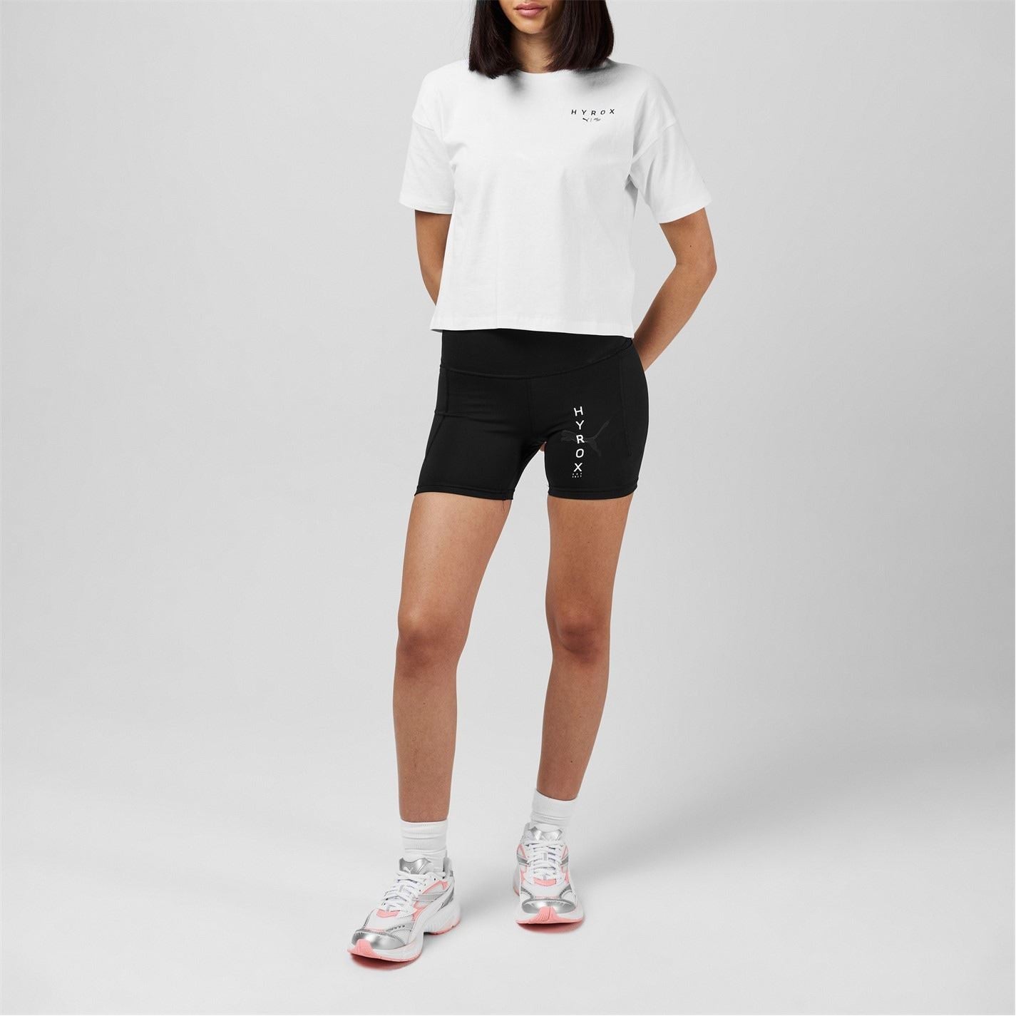 Puma X Hyrox World Cropped T-Shirt Adults