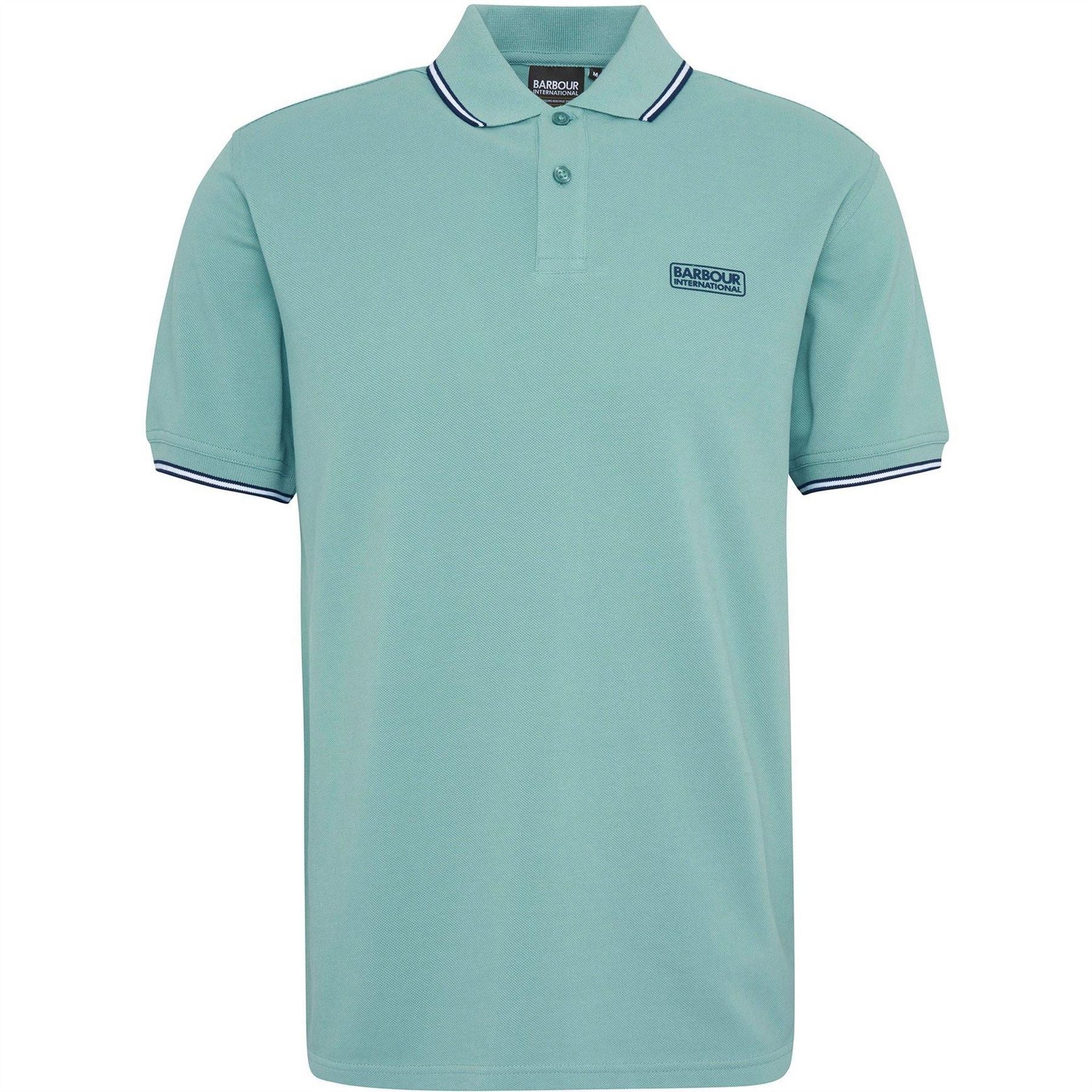 Barbour International Tipped Short Sleeve Polo Shirt