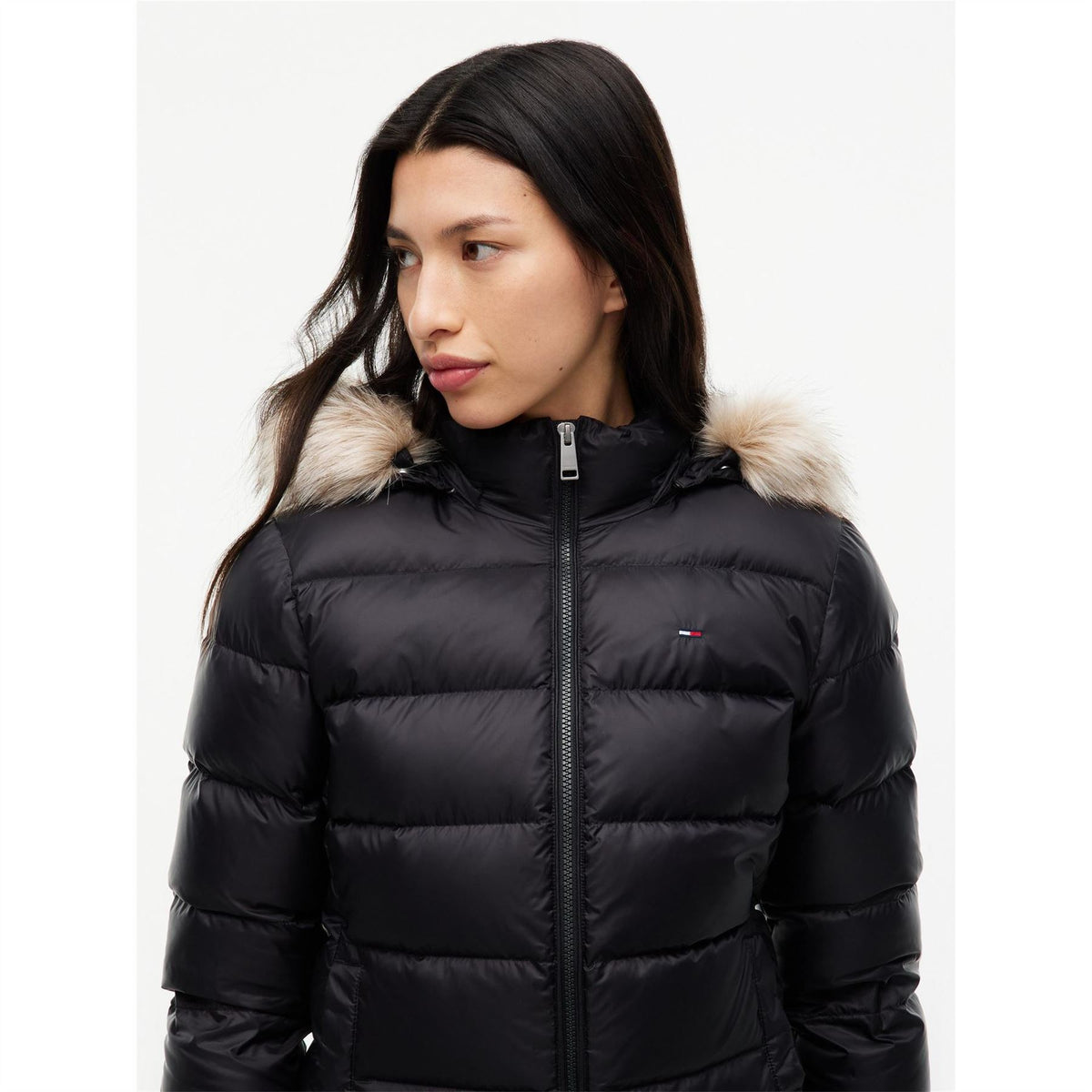 Tommy Jeans Jeans Tjw Basic Hooded Down Jacket Ext