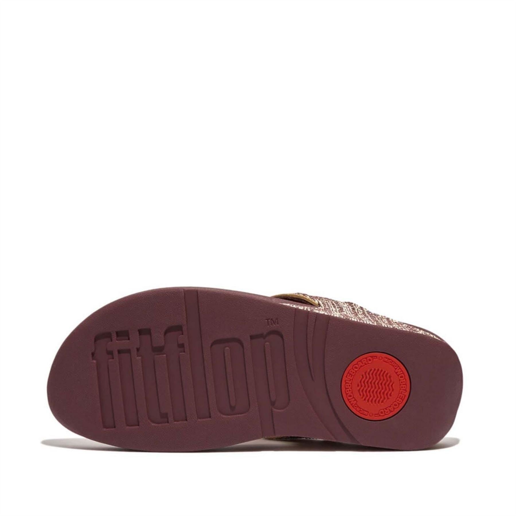 Fitflop Lulu Shimmerweave Toe Post Sandals