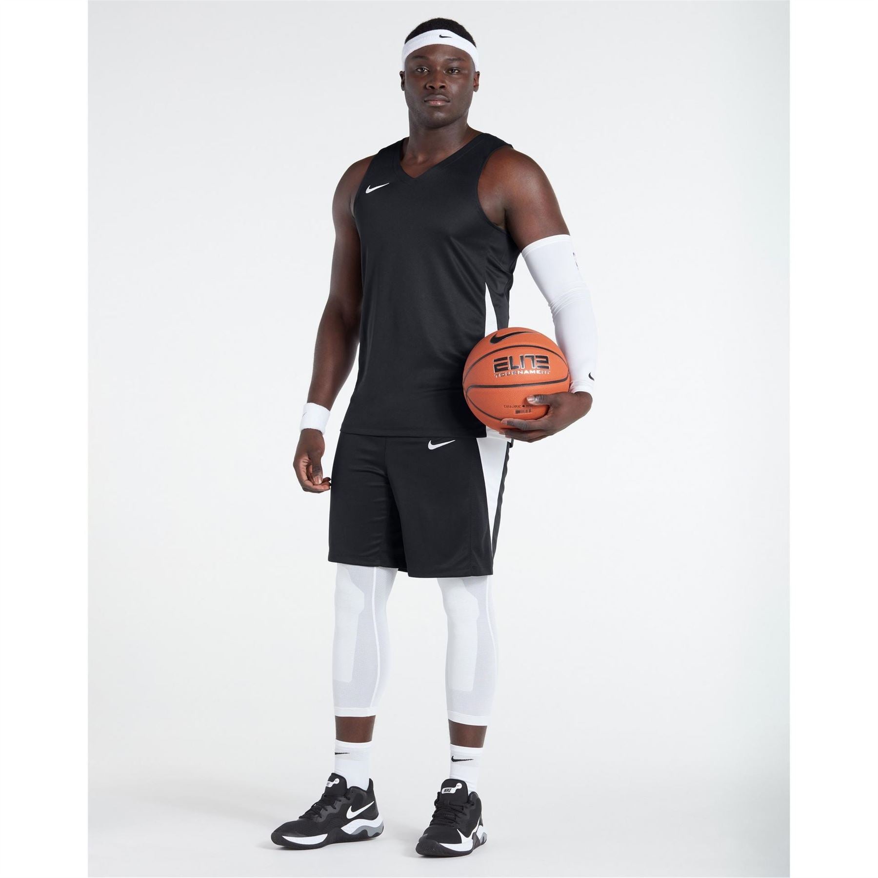 Nike Basketball Color Block Shorts with Elasticated Waistband