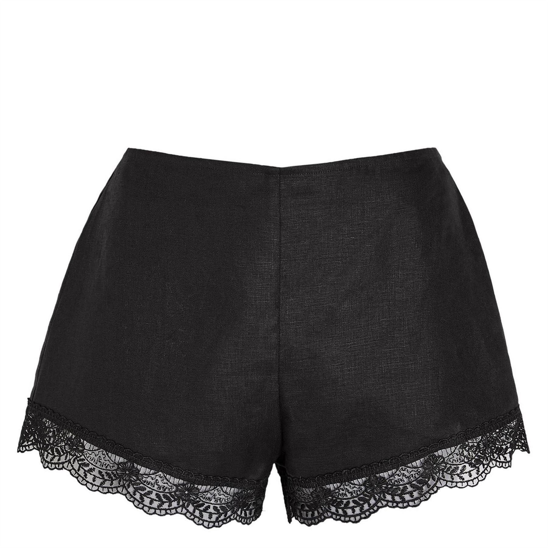 Staud Von Linen Shorts