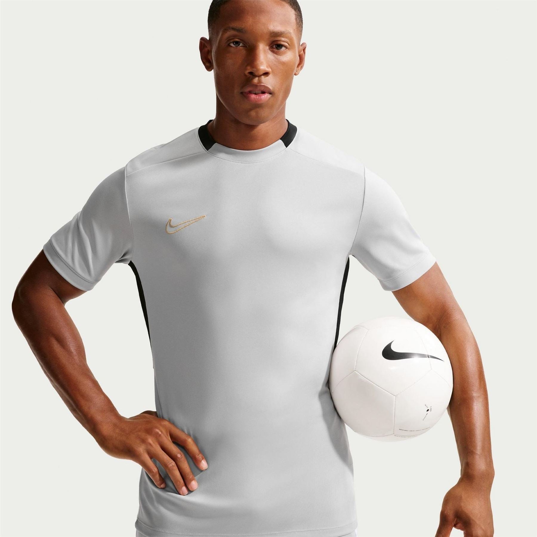 Nike Mens Dri Fit Academy Short Sleeve Football Top